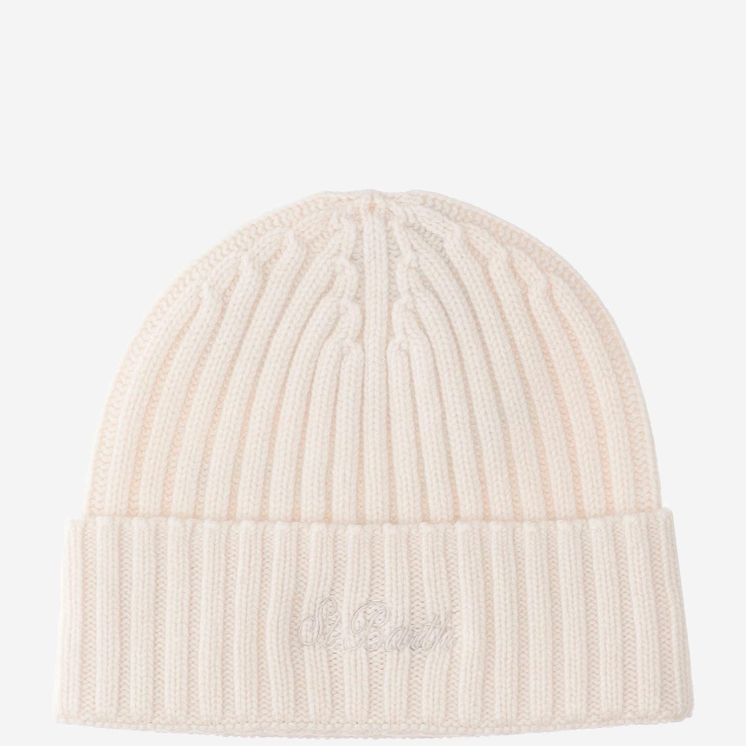 MC2 SAINT BARTH Wool Blend Beanie With Logo