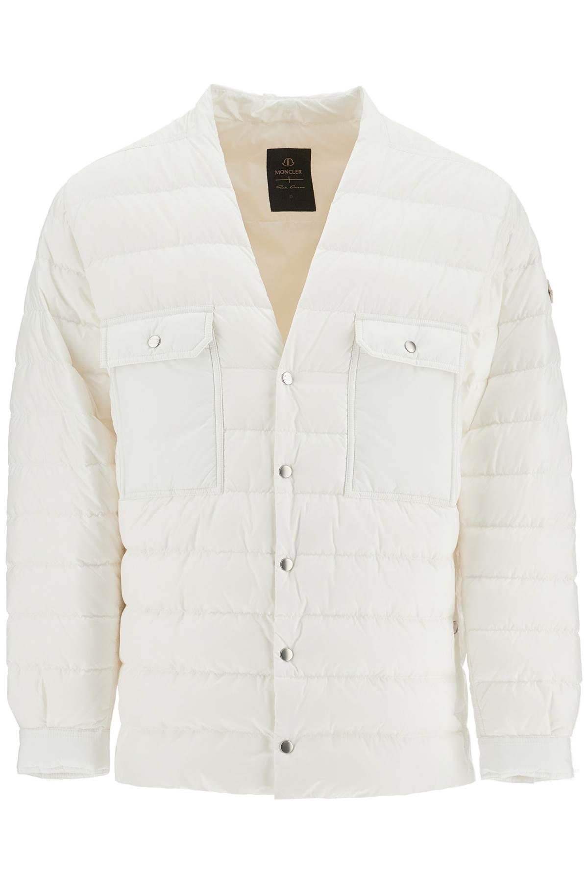 Moncler + Rick Owens Woven Outershirt and Quilted Jacket