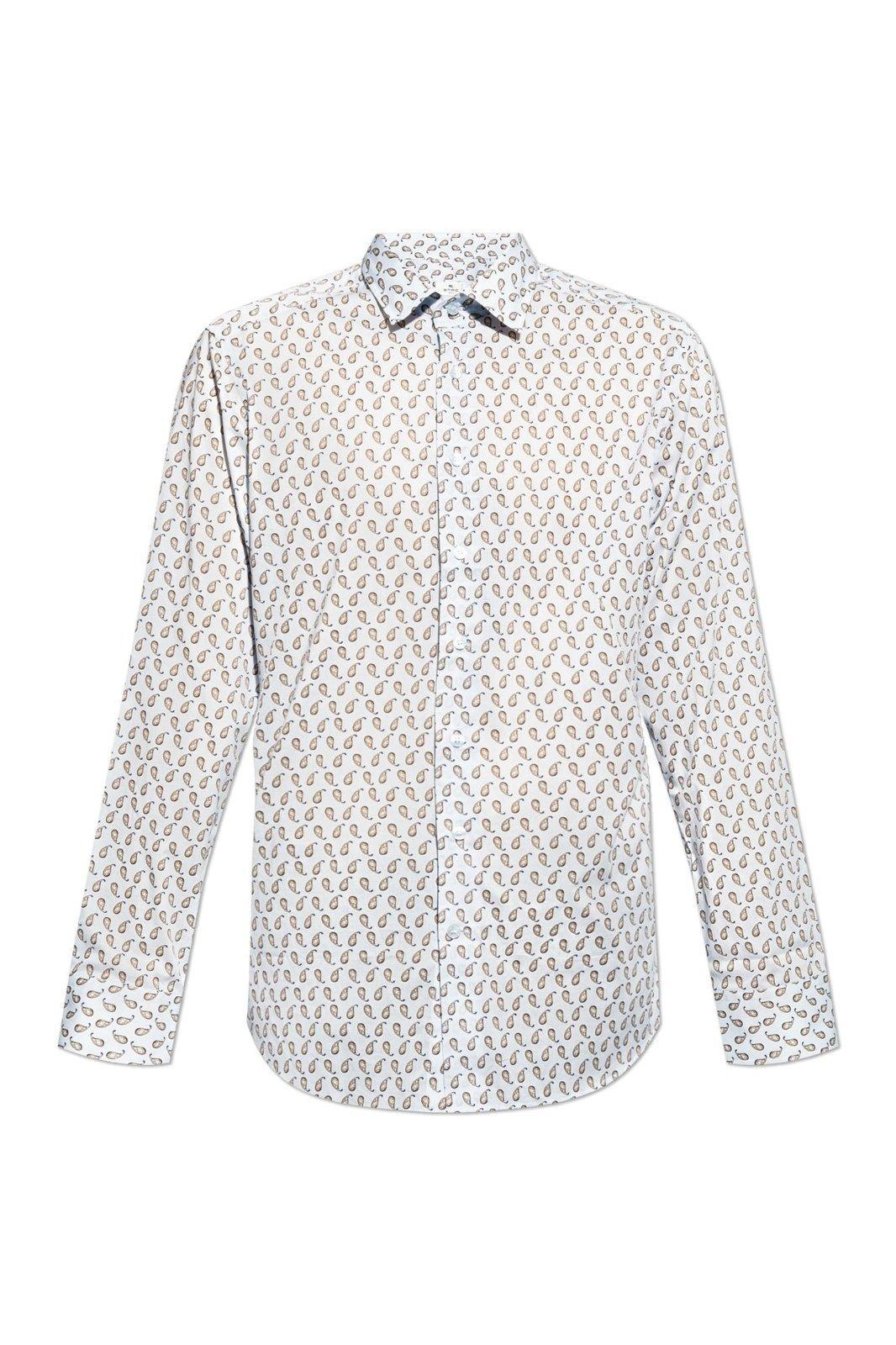 Etro Graphic Printed Long-sleeved Shirt