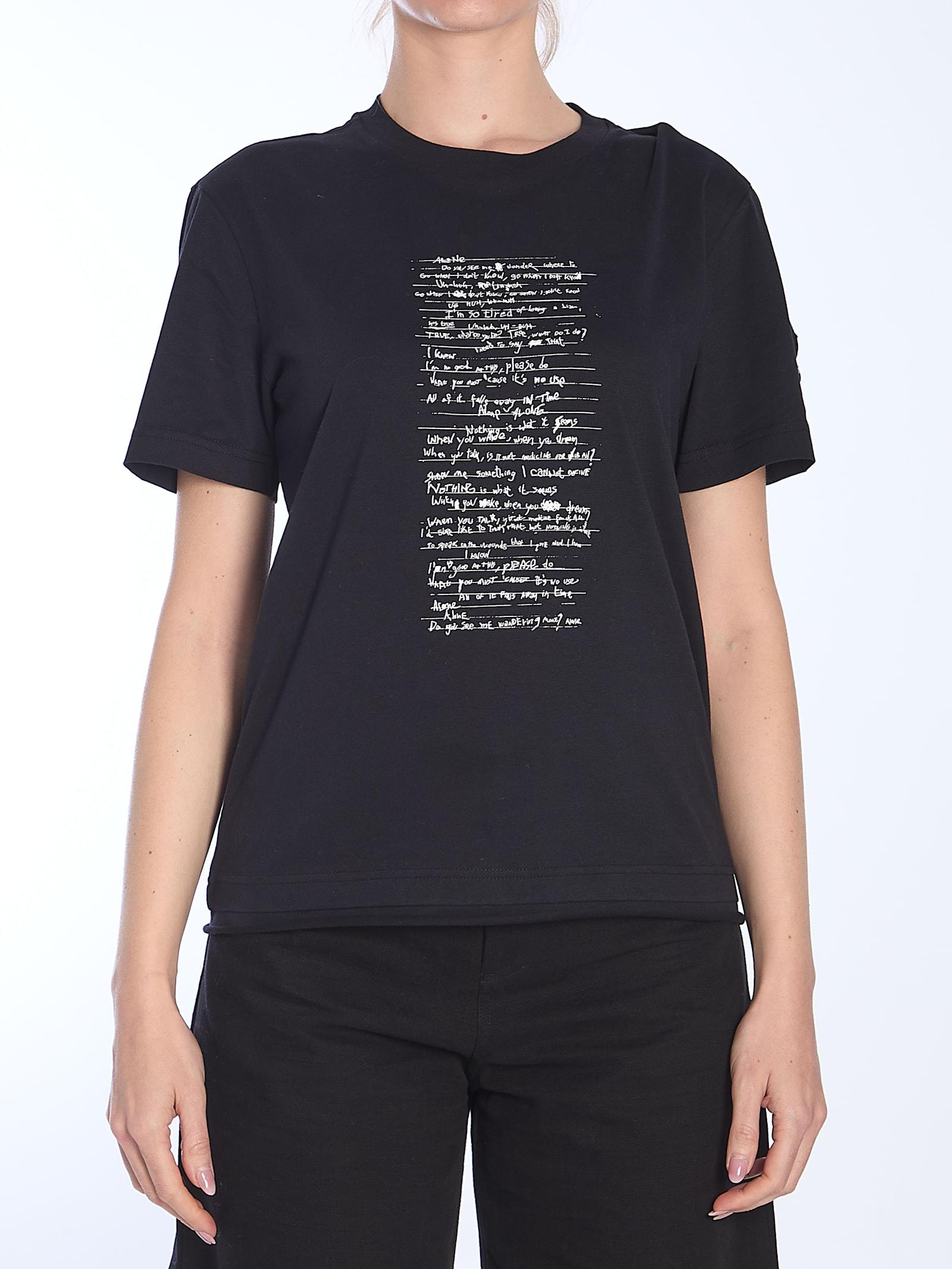 Moncler Genius Women's T-Shirt in Black