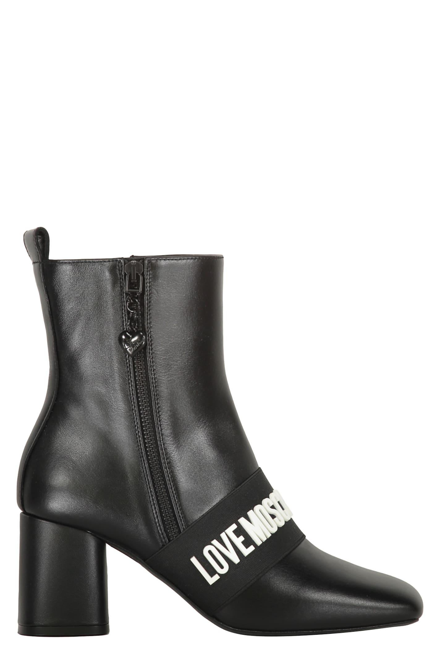 Love Moschino Boots With Logo