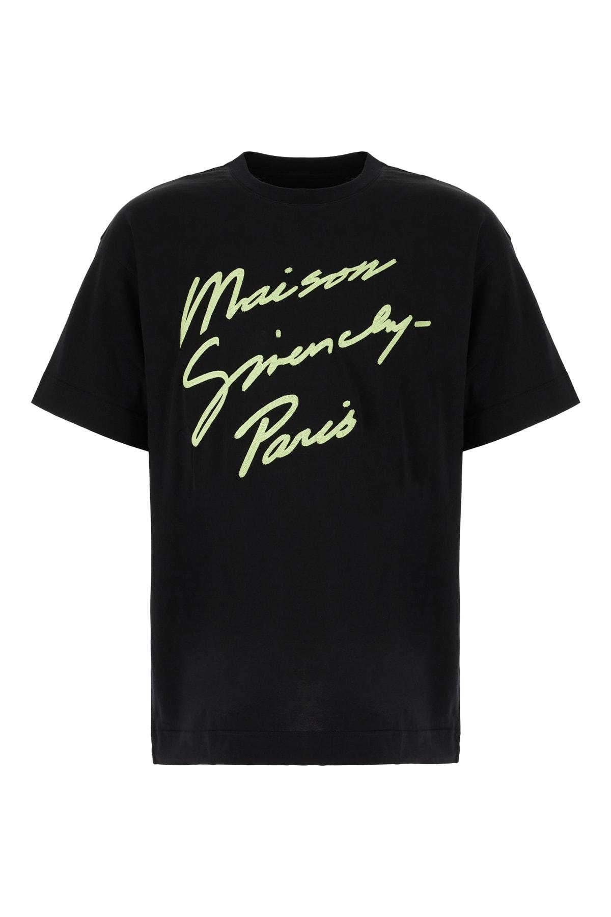 Givenchy Black Cotton T-shirt