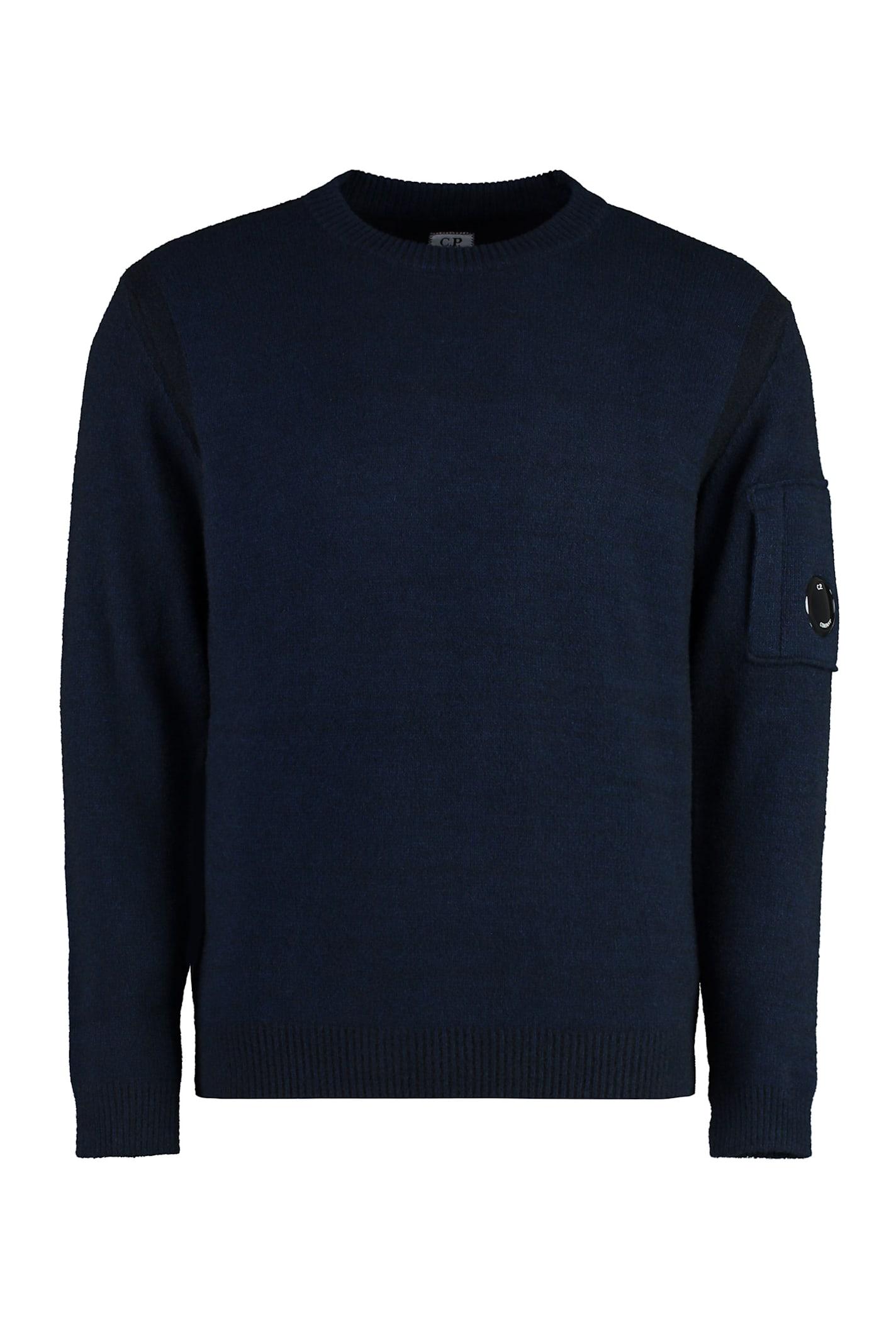 C.p. Company Long Sleeve Crew-neck Sweater