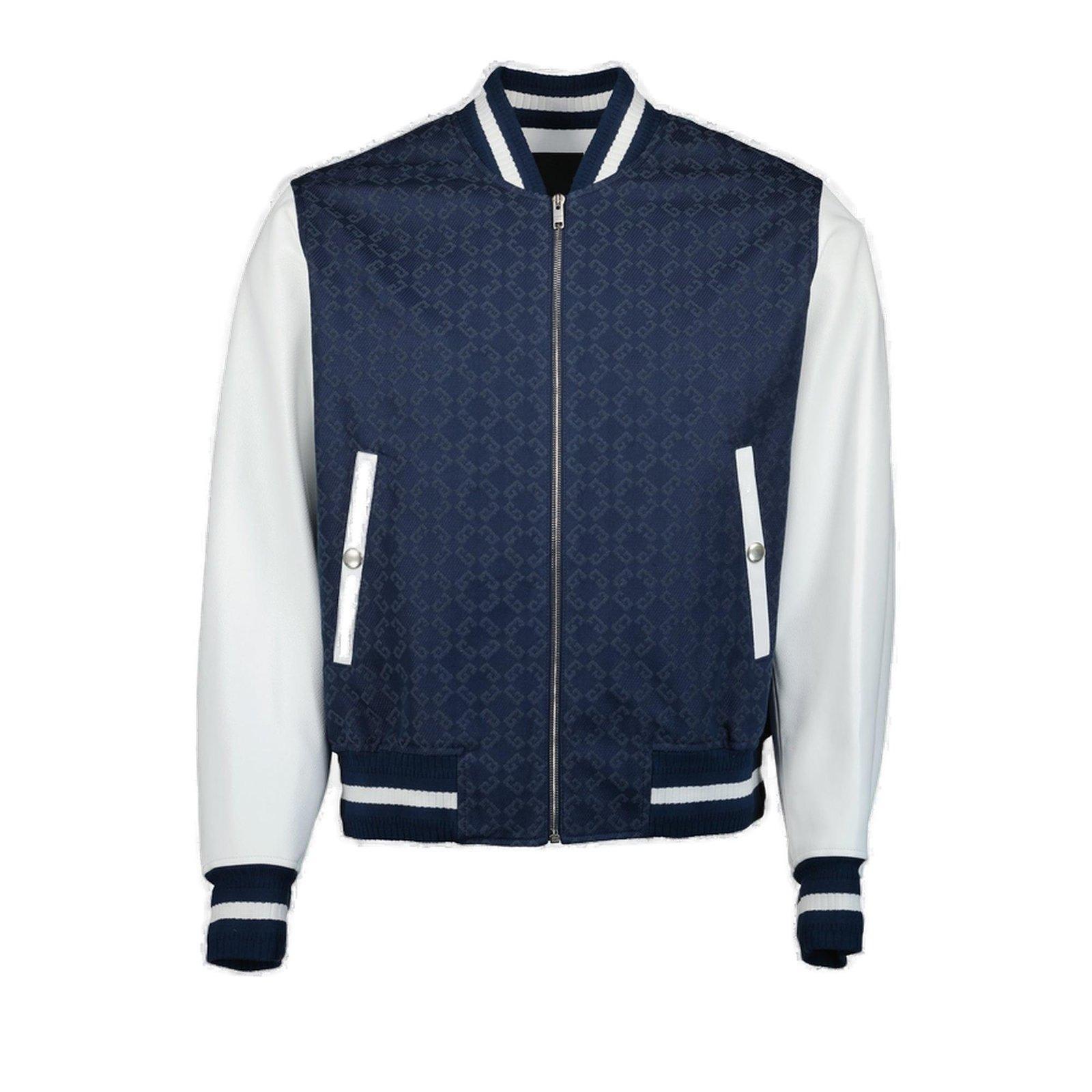 Givenchy Men's Bomber and Monogrammed Varsity Jacket