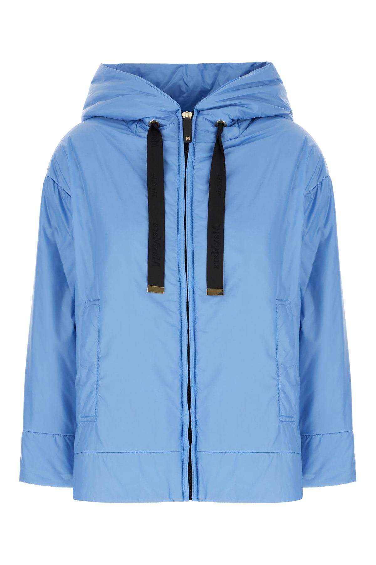Max Mara The Cube Light-blue Polyester Padded Jacket