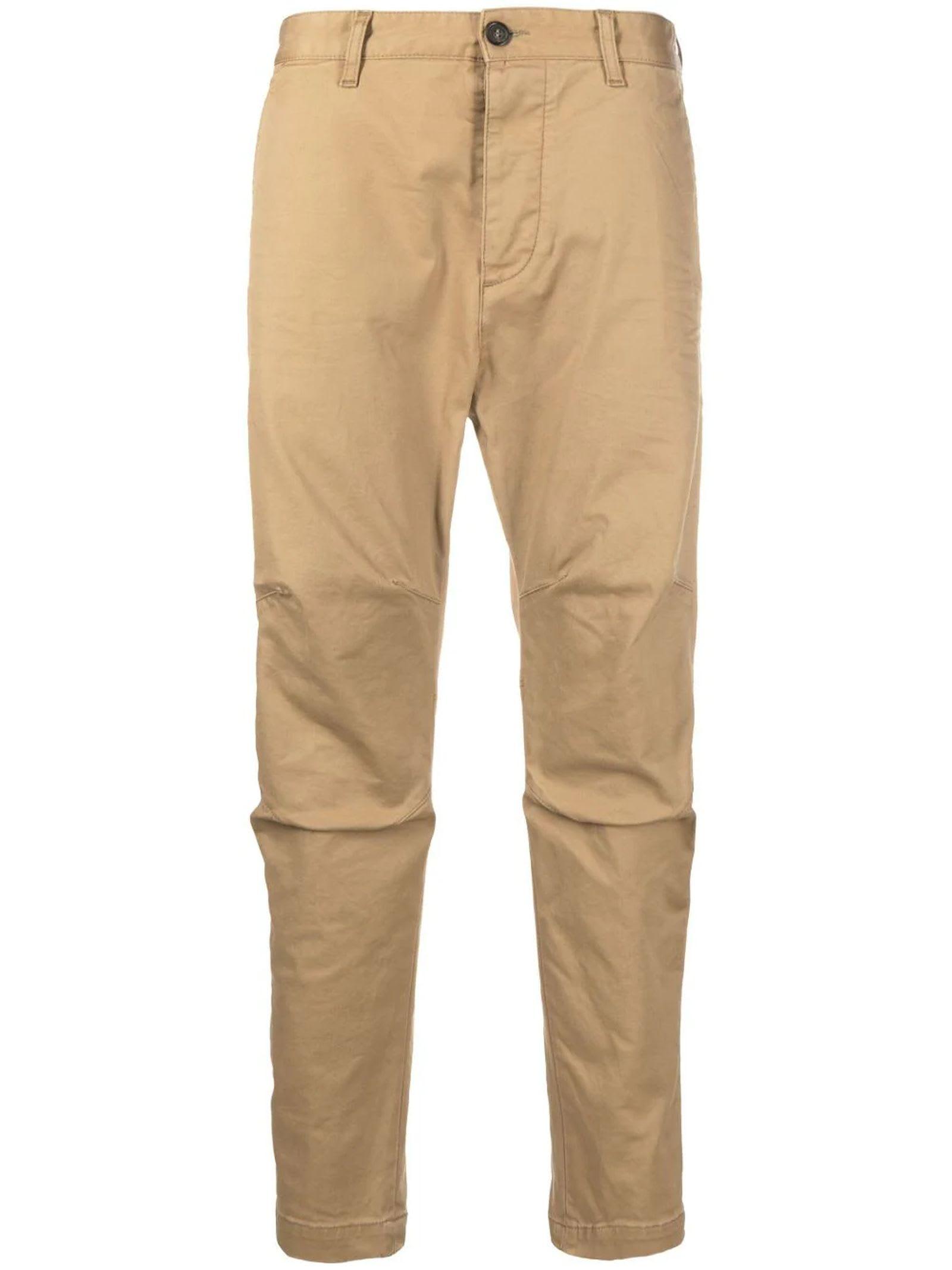 Dsquared2 Comfortable Cotton Blend Trousers