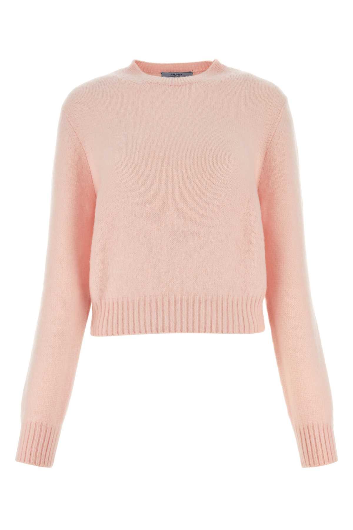 Prada Pink Cashmere Sweater