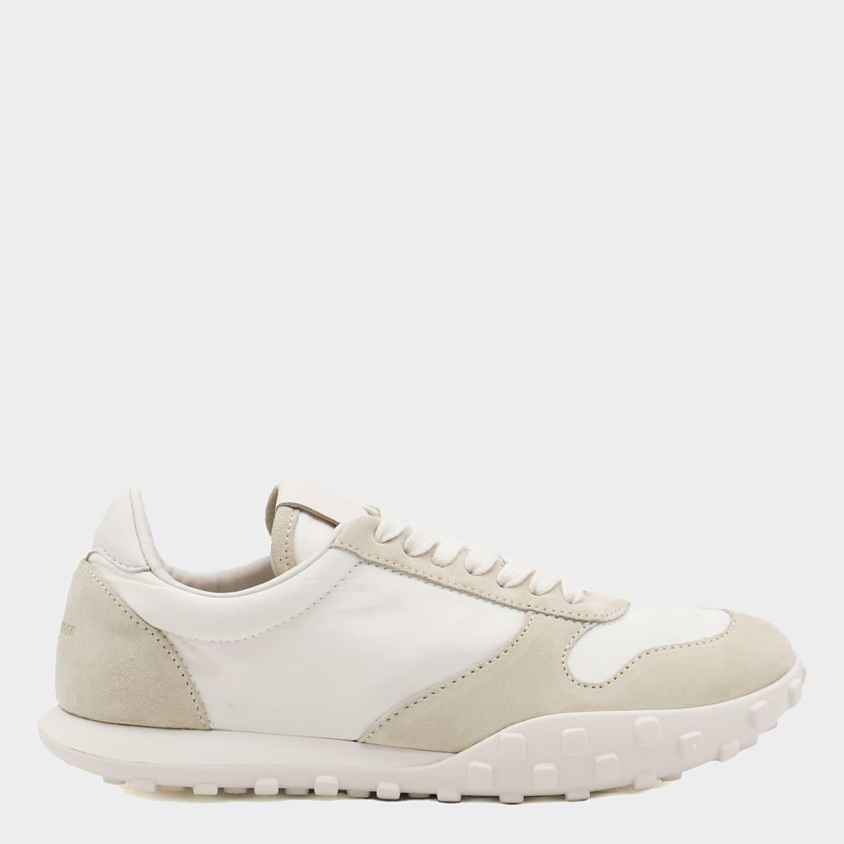 Jil Sander Women's Sneakers in White and Grey