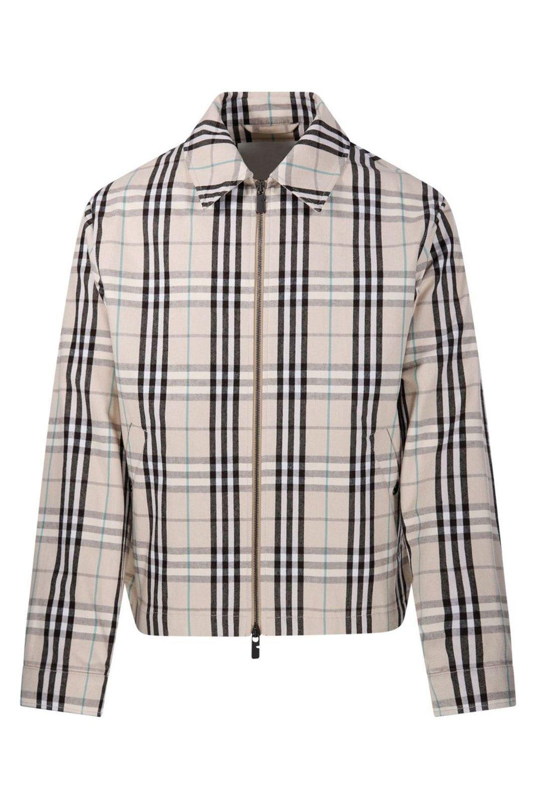 Burberry Embroidered Cotton Jacket
