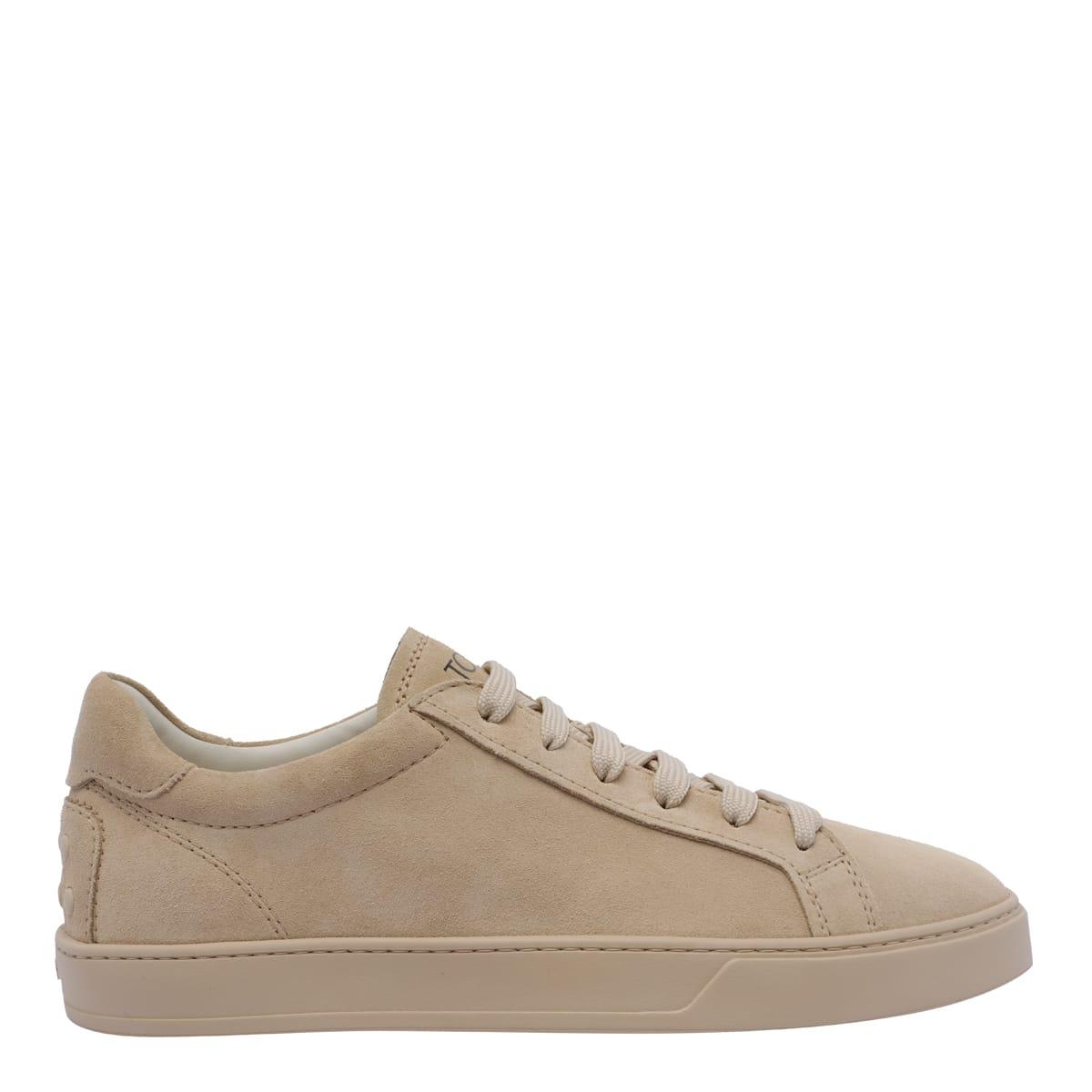 Tod's Suede Leather Sneakers