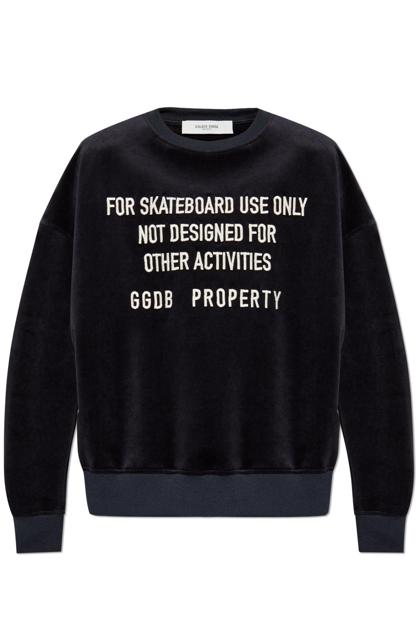Golden Goose Chenille Crewneck Sweatshirt and Journey Crew Neck Sweatshirt