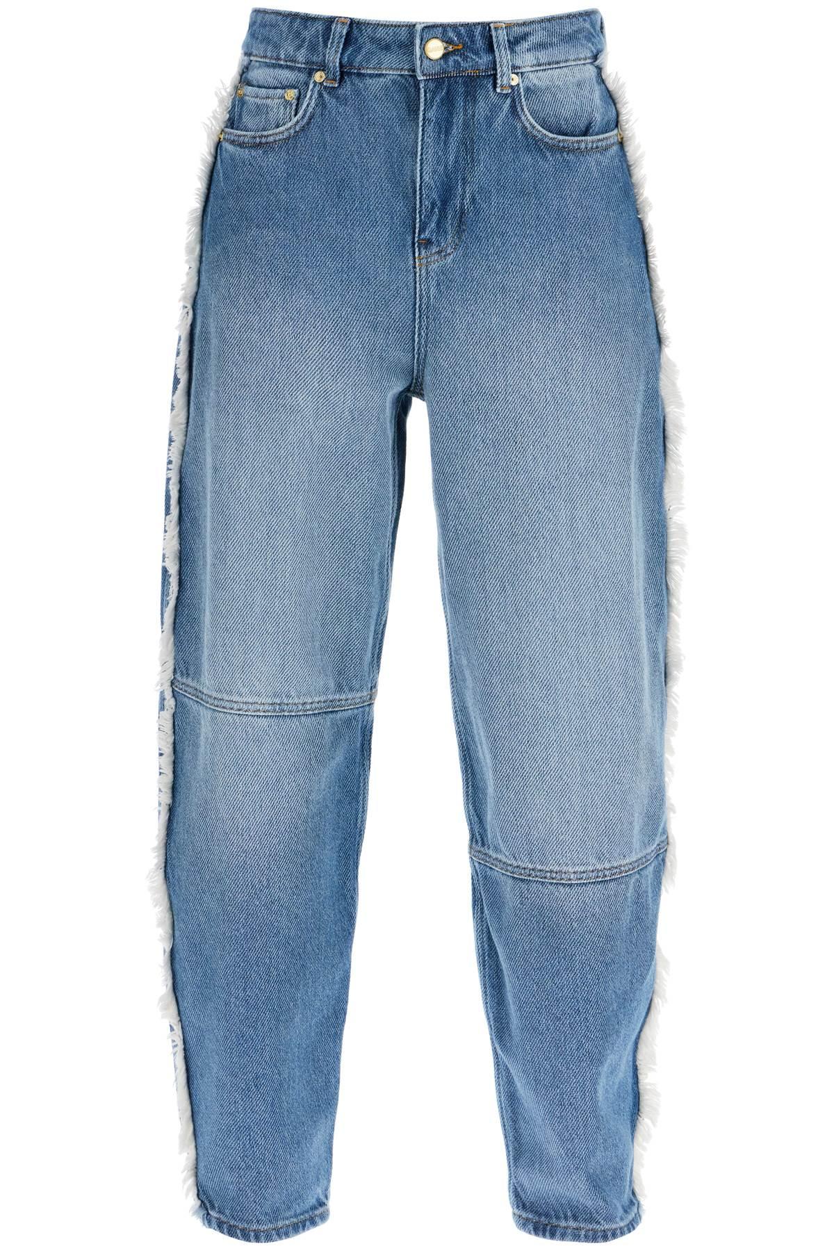 Ganni Jeans In Blue Cotton