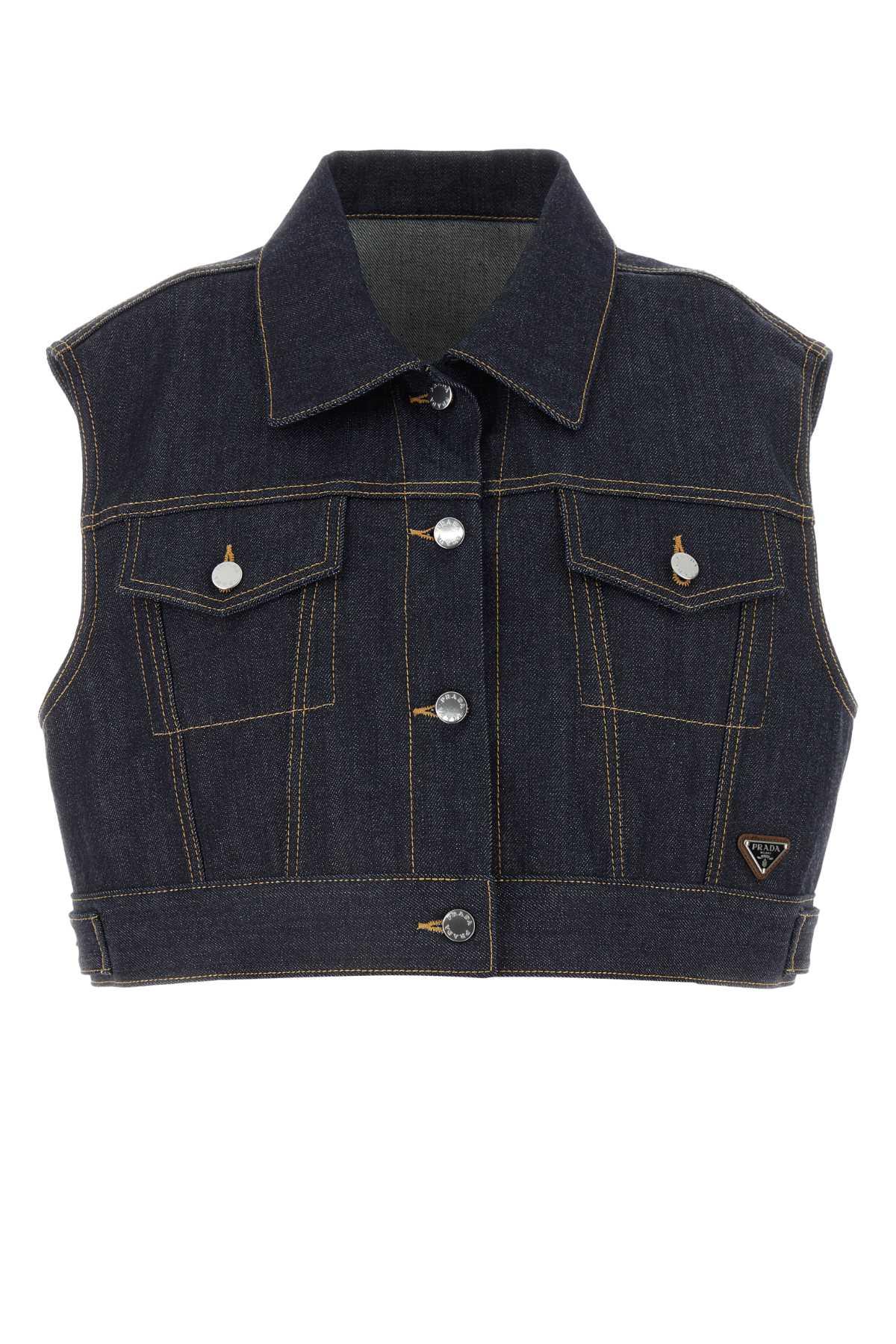 Prada Denim Vest