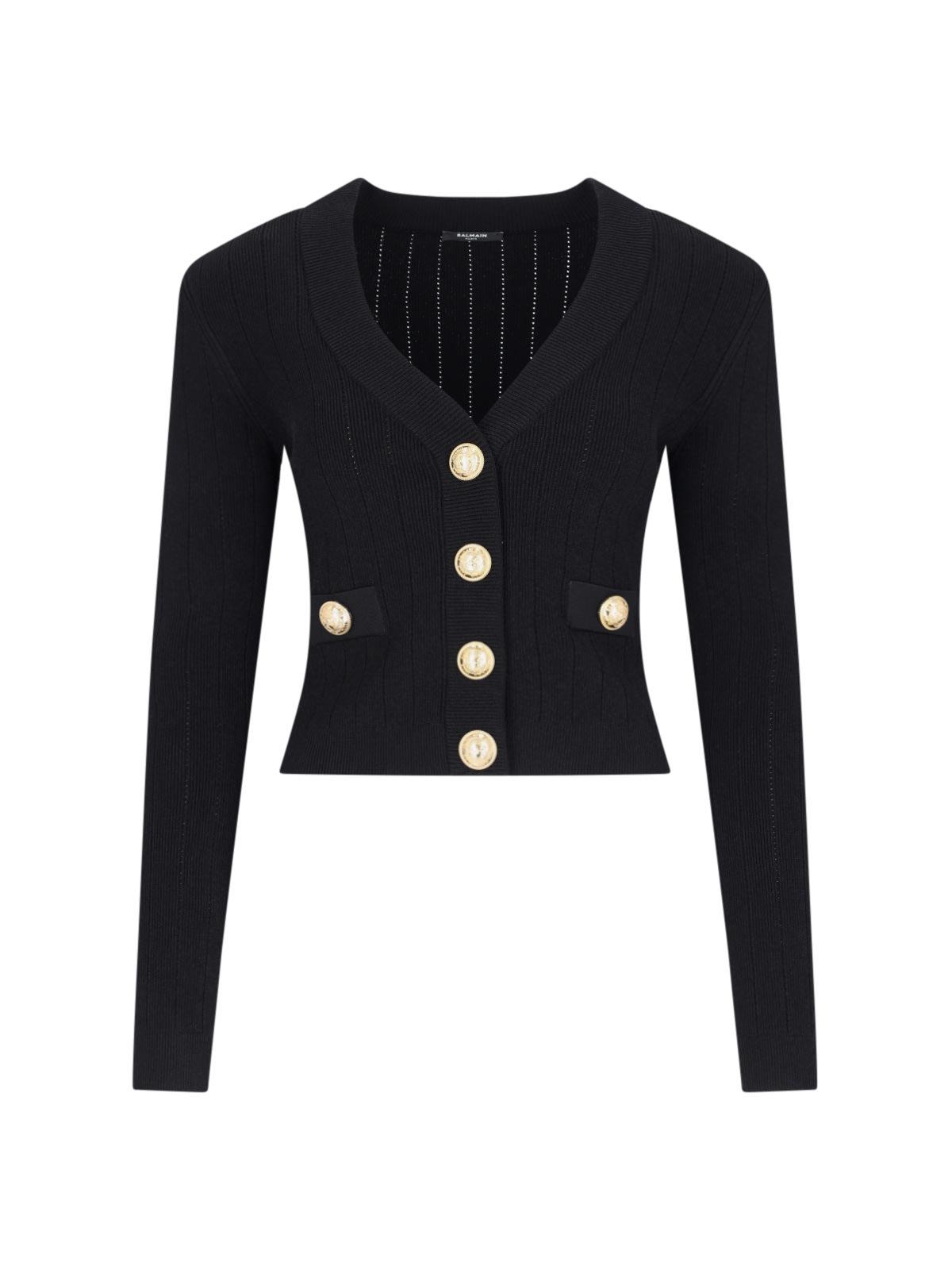 Balmain Short Knit Cardigan
