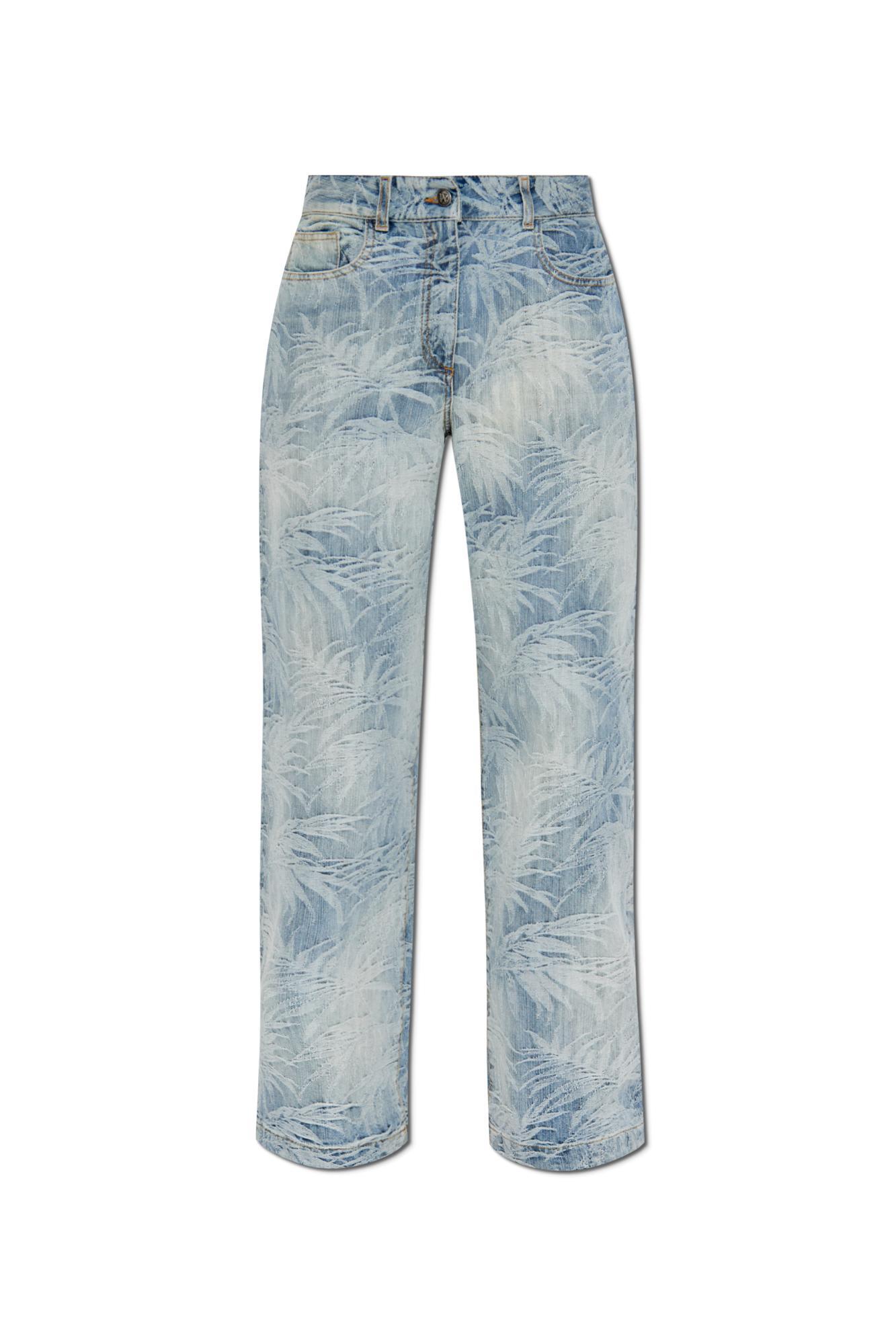 Palm Angels Jeans With Straight Legs