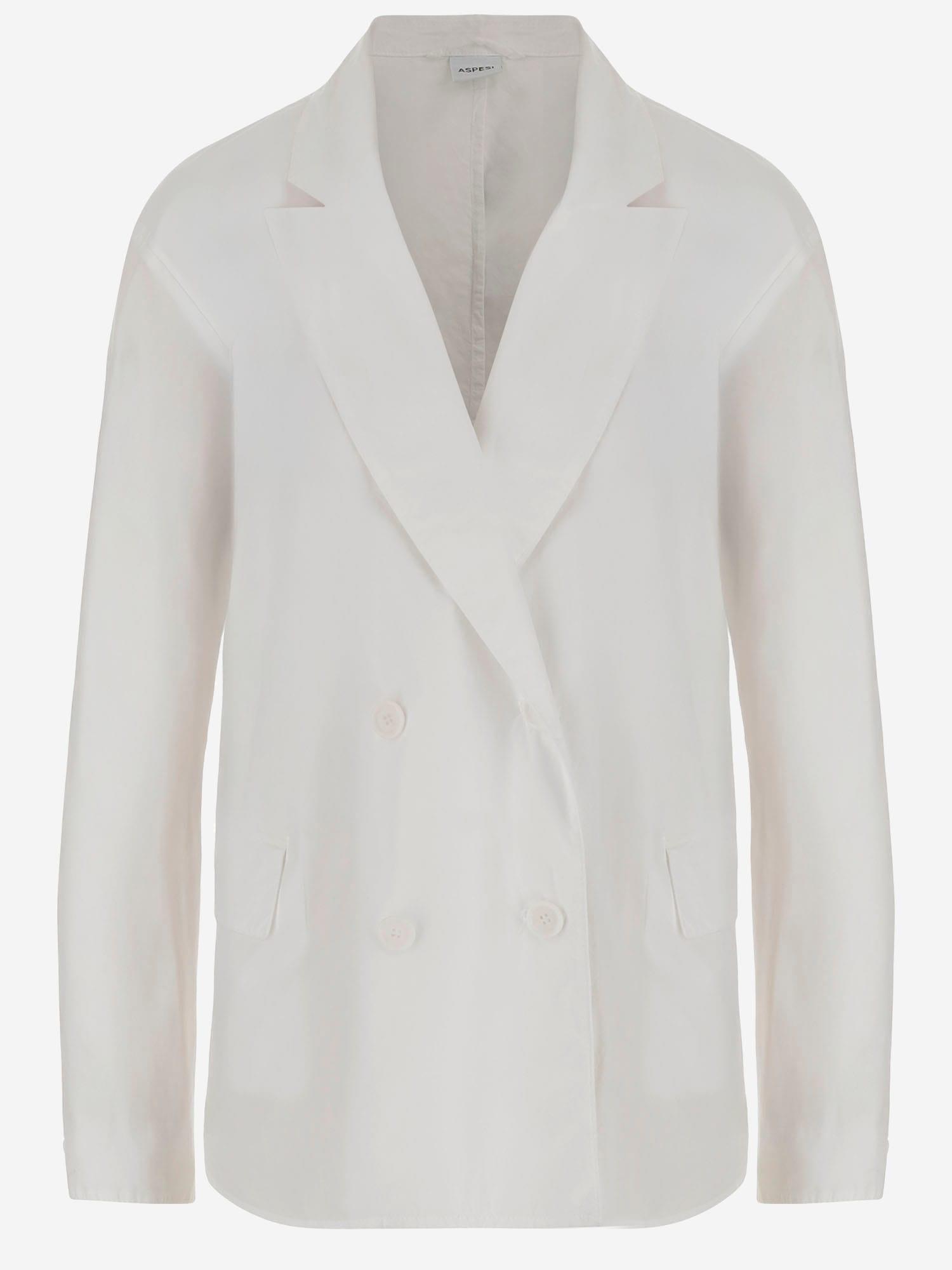 Aspesi Double-breasted Cotton Jacket