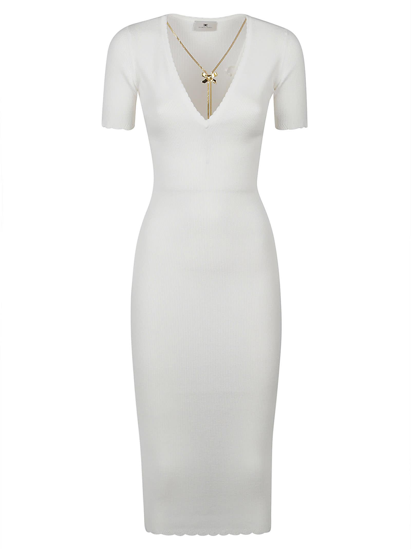 Elisabetta Franchi Short Sleeve Dress