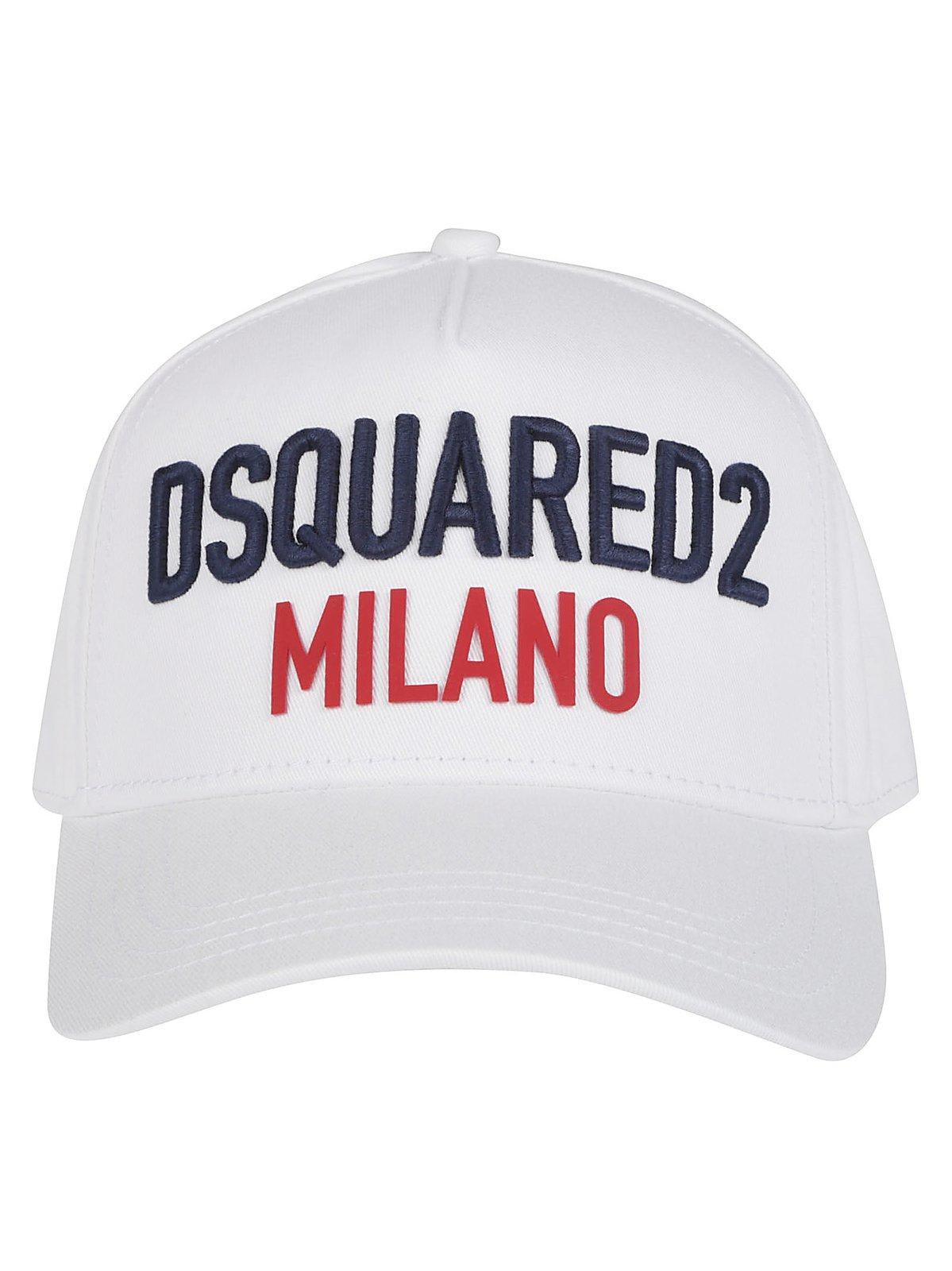 Dsquared2 Logo Embroidered Baseball Cap