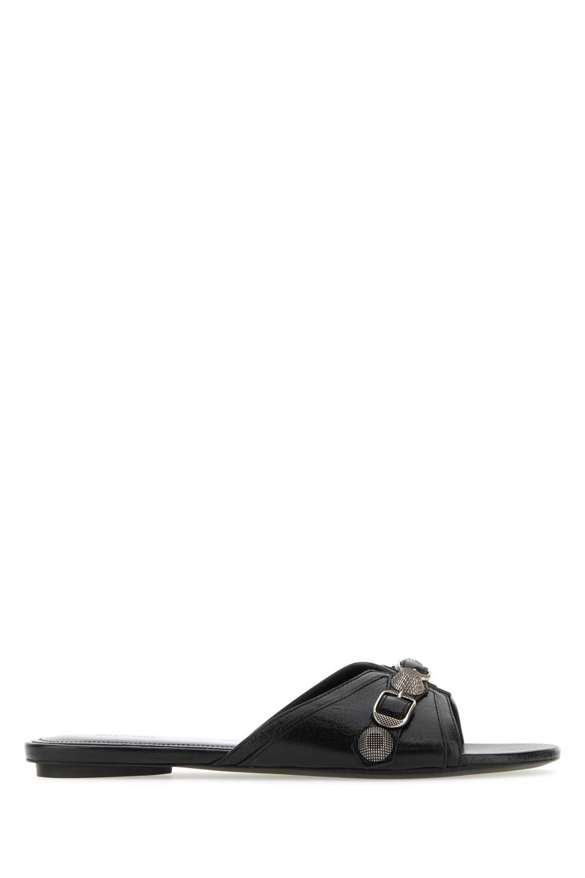 Balenciaga Cagole Open-toe Slippers
