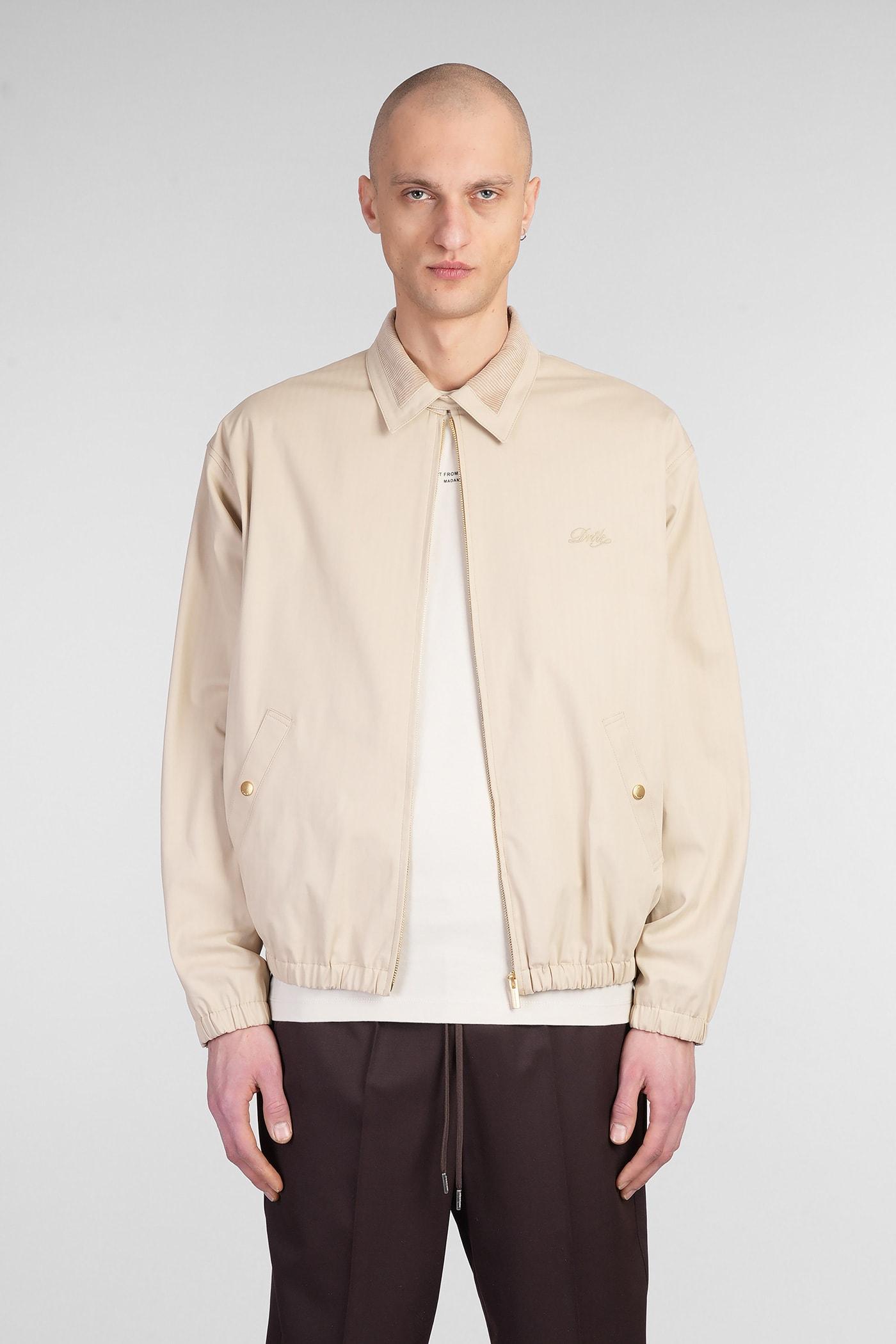 Drole de Monsieur Casual Jacket in Beige Cotton