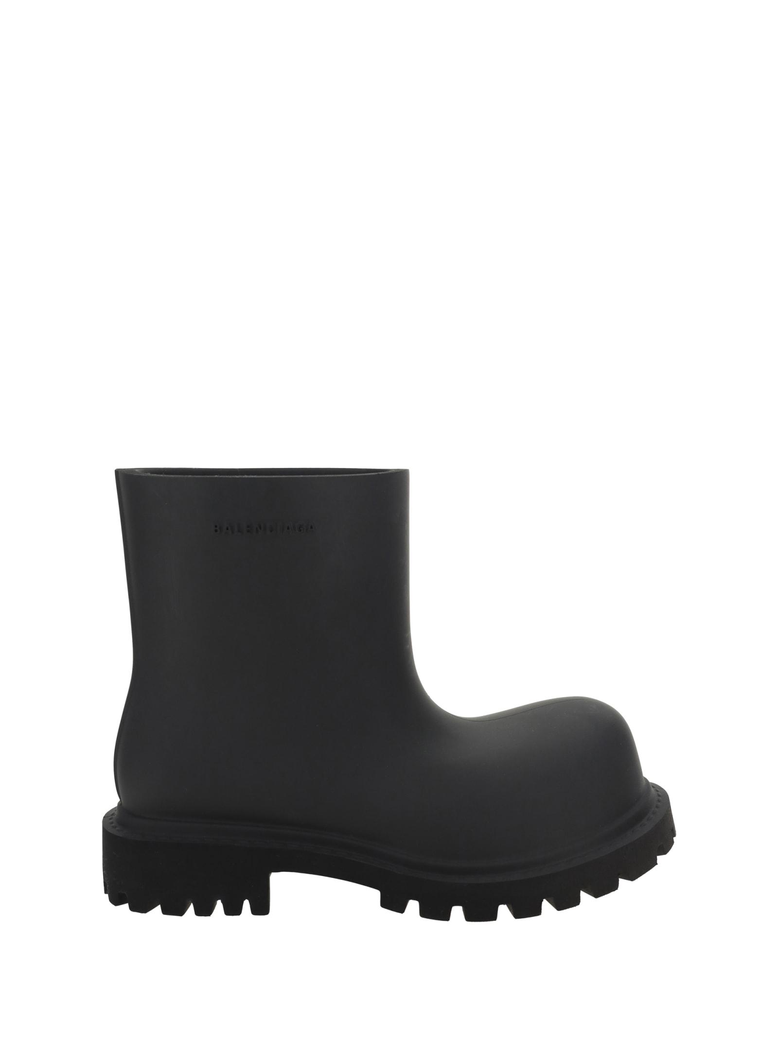 Balenciaga Steroid Booties Black