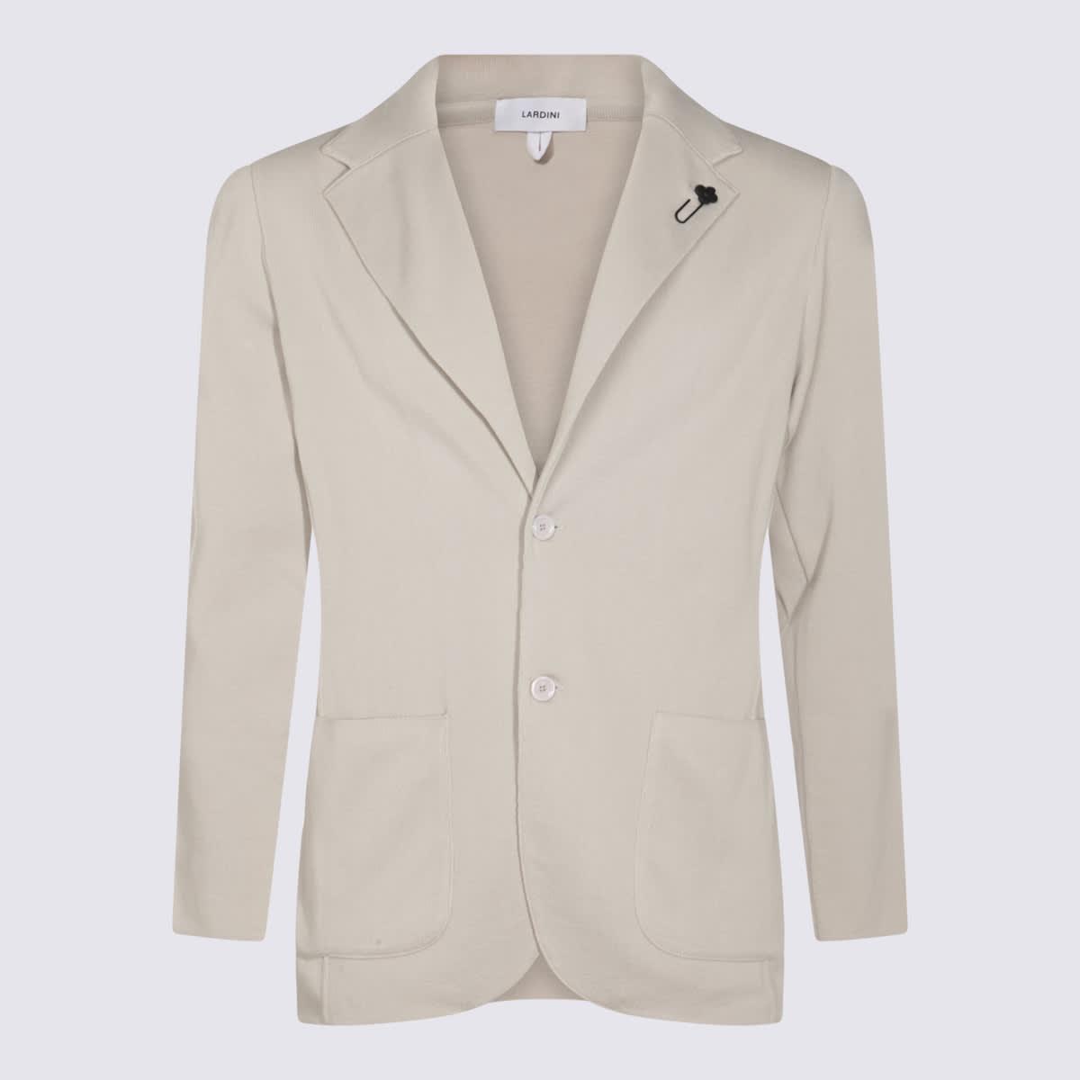 Lardini White Linen Blazer