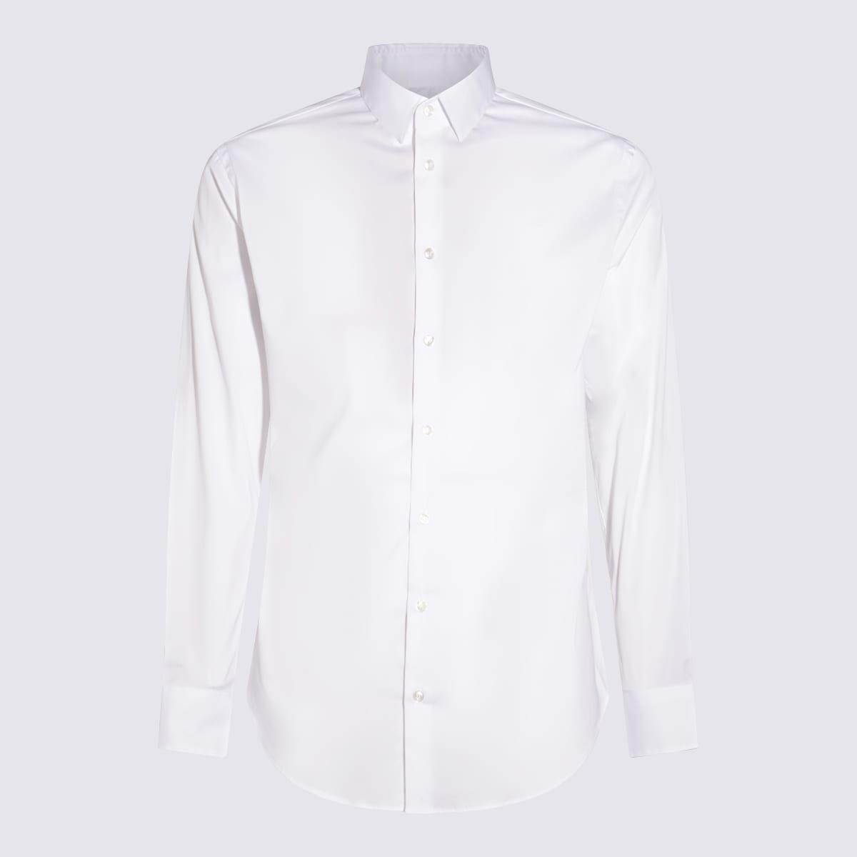 Giorgio Armani White Cotton Shirt