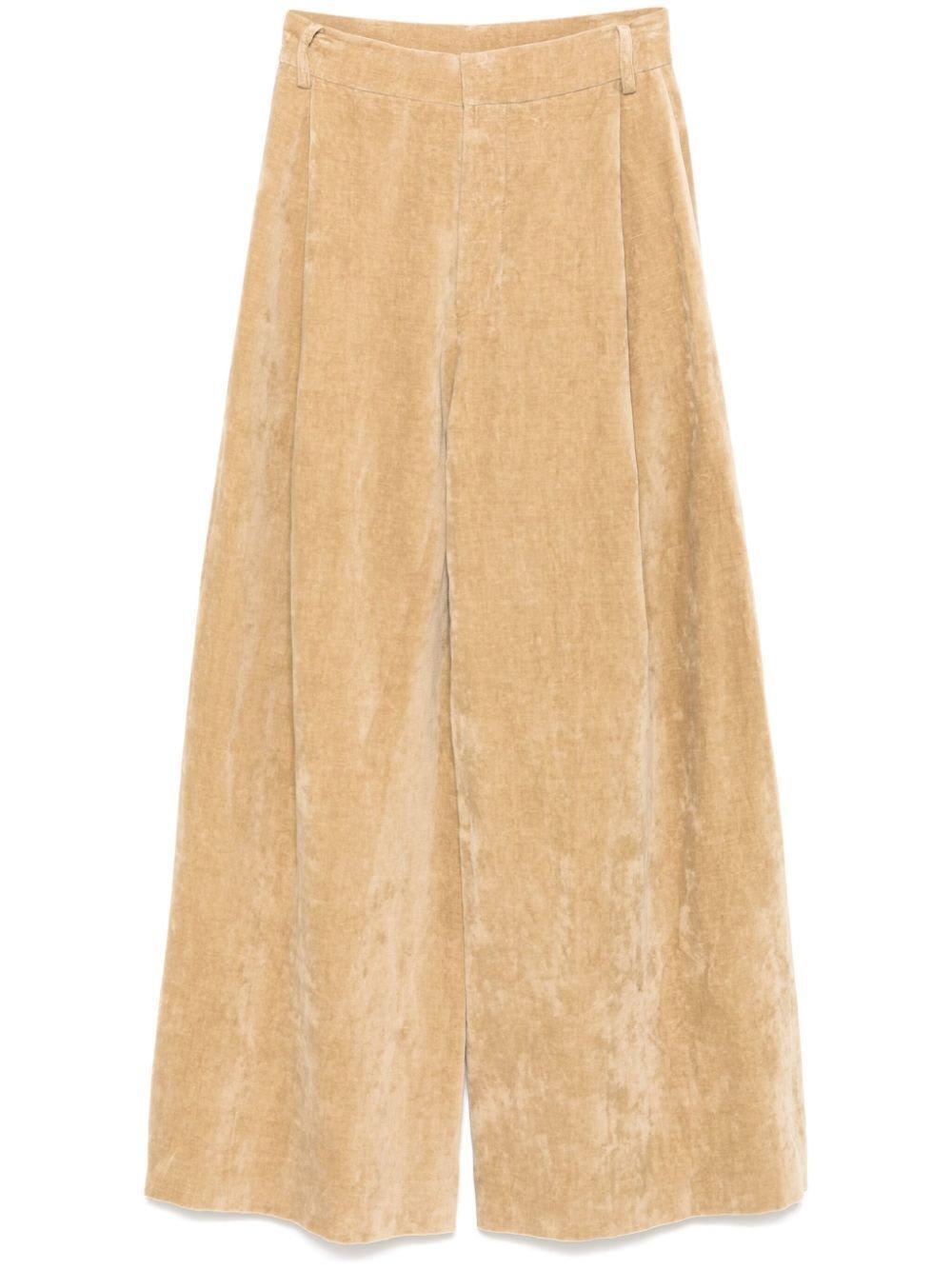 Uma Wang Trousers Belt-looped Wide-leg Trousers