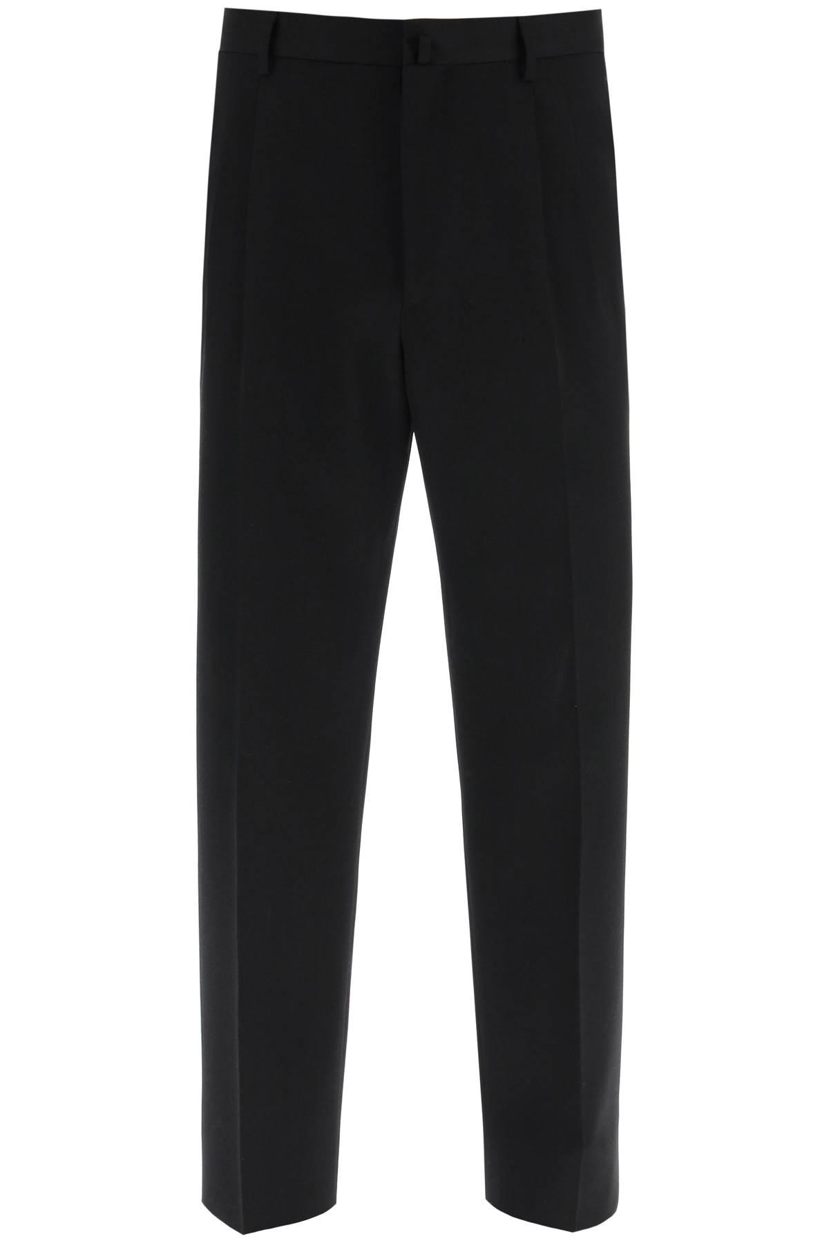 Lanvin Wool Cigarette Trousers