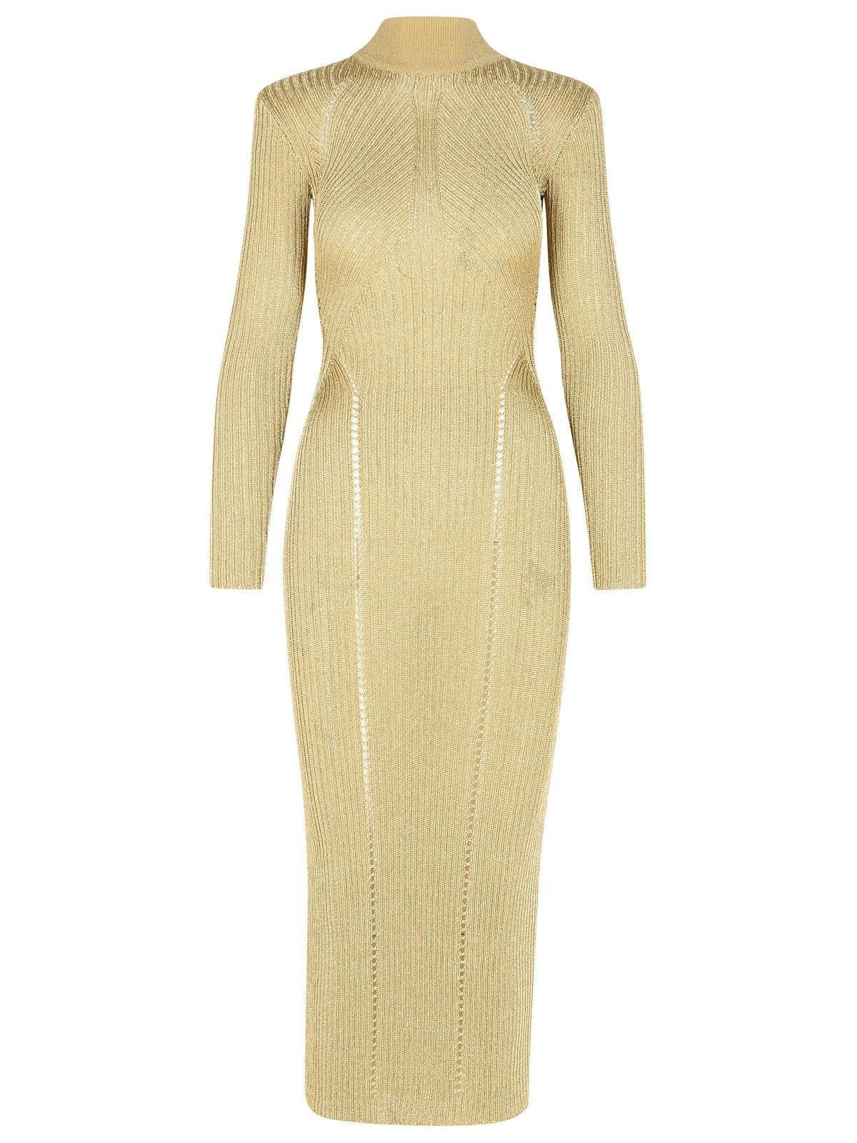 Self-Portrait Women's Dresses in Gold