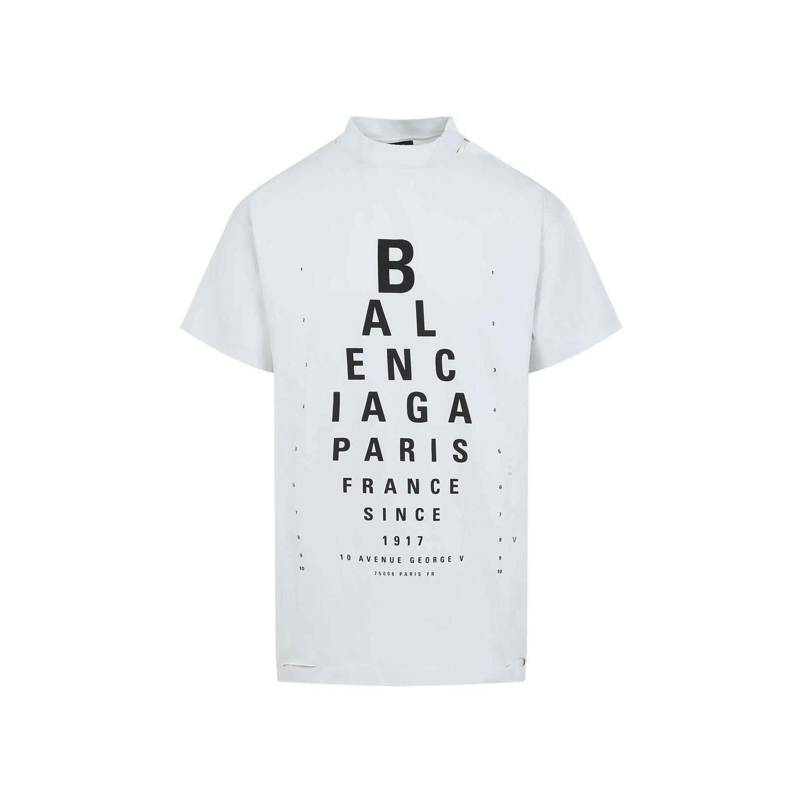 Balenciaga Optical Oversized T-shirt