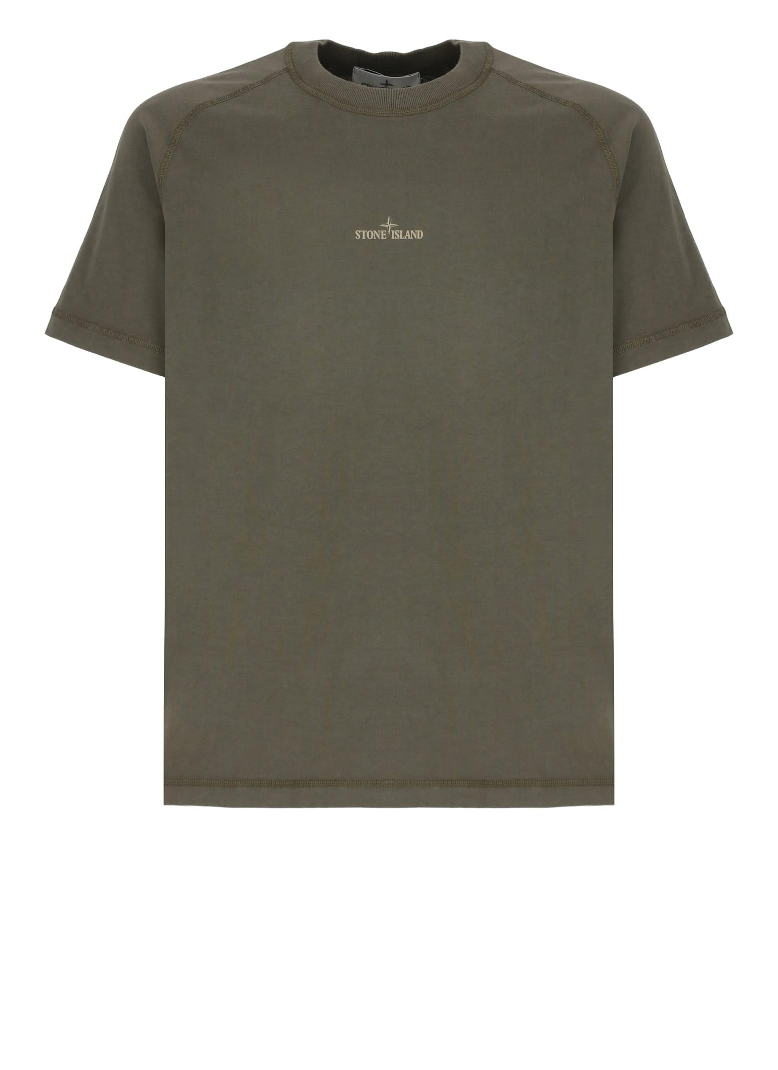 Stone Island T-shirt With Logo