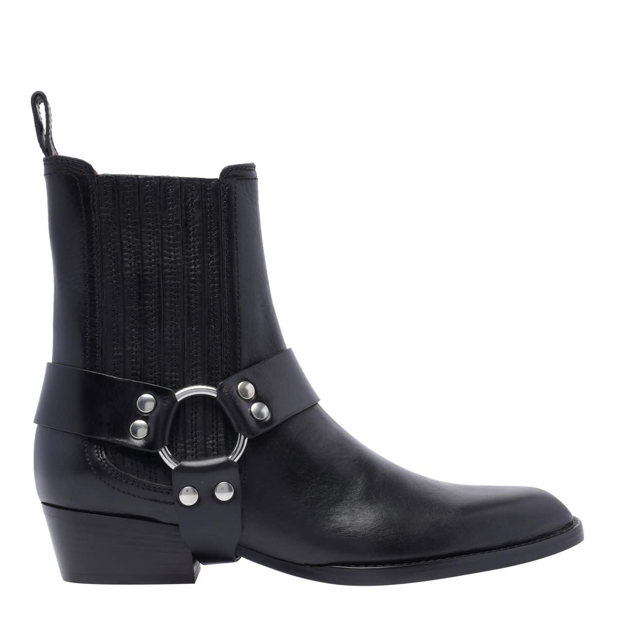 Paris Texas Helena Booties and Leather Ankle Boots