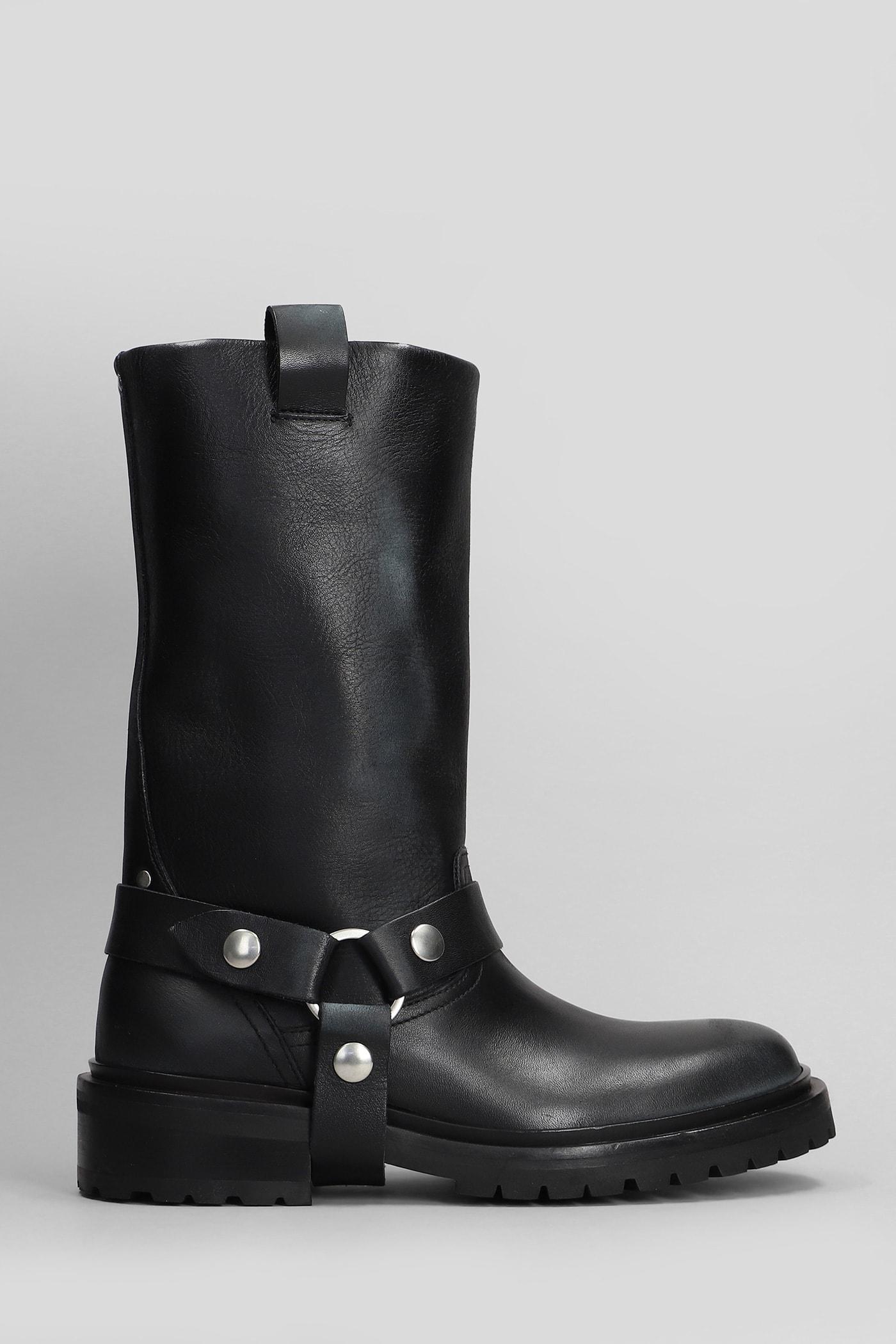 Golden Goose Kurt Leather Boots