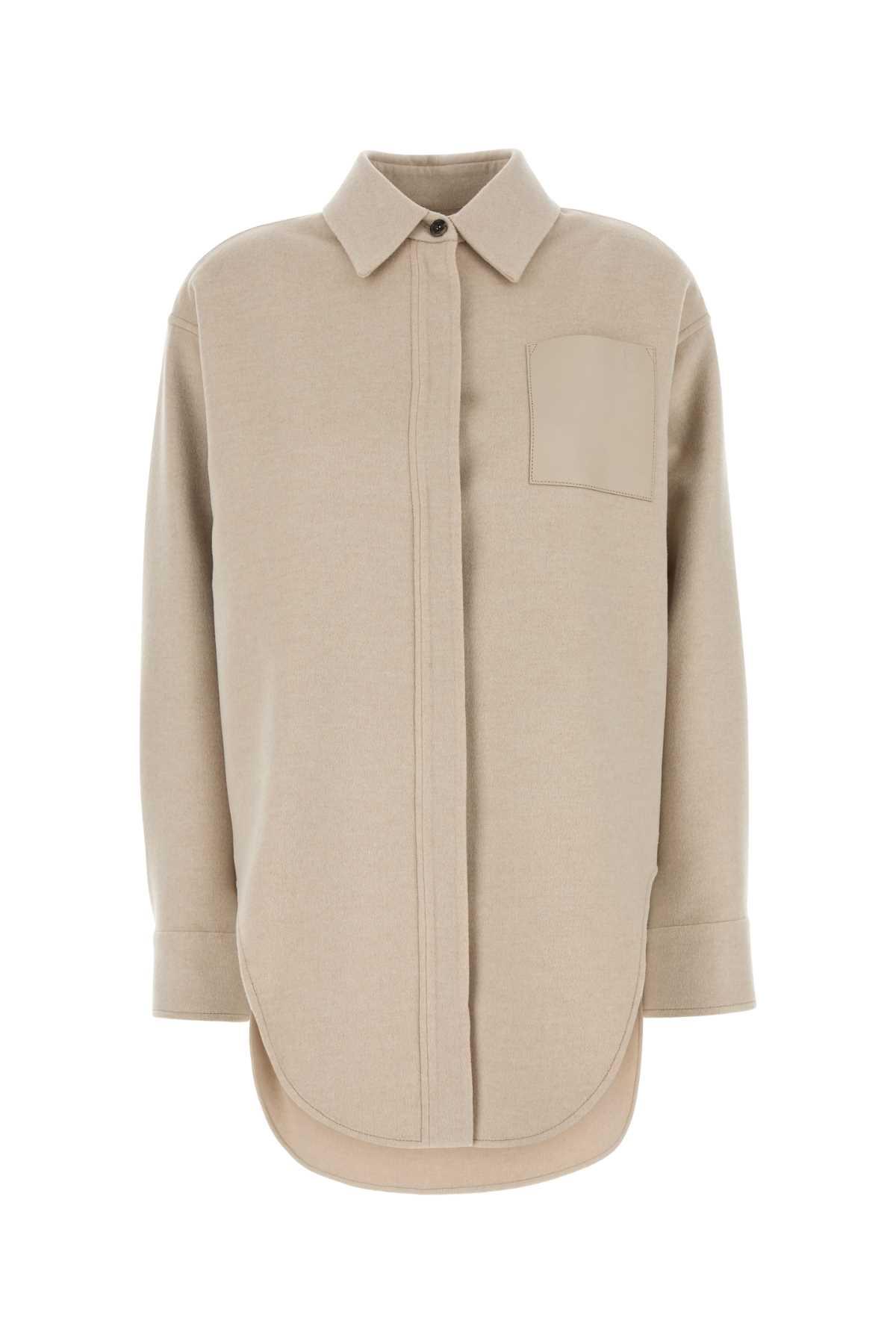 Loewe Women's Sand Flannel Shirt