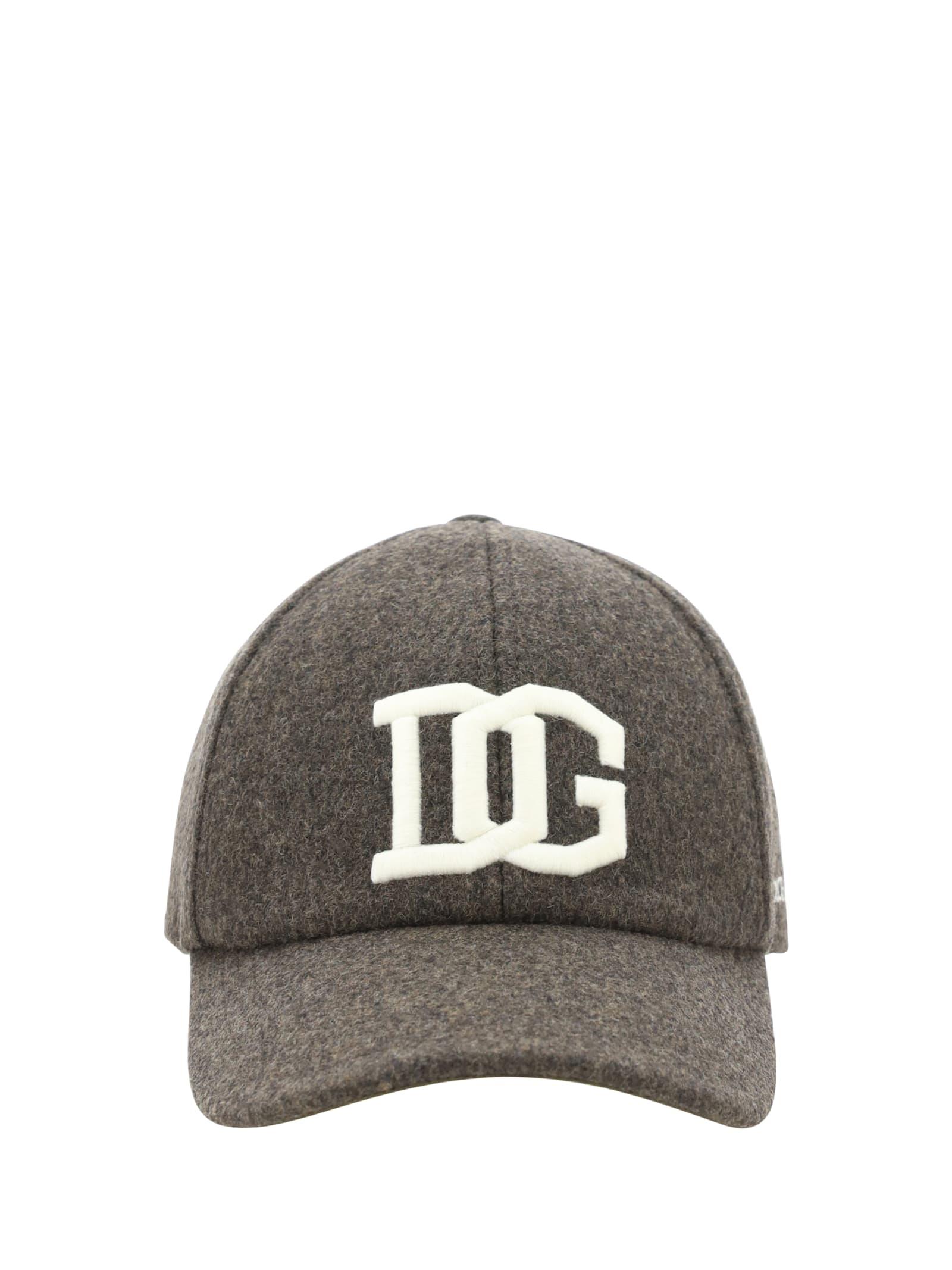 Dolce & Gabbana Logo Embroidered Baseball Cap