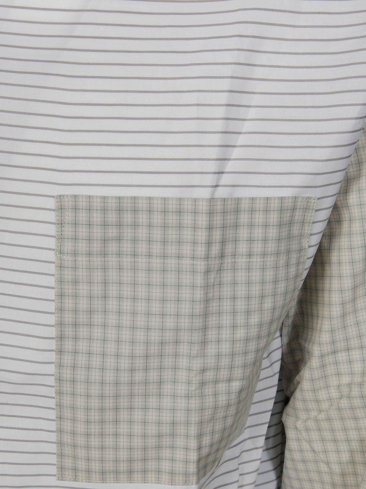 Jw Anderson Patchwork Long Sleeved Shirt