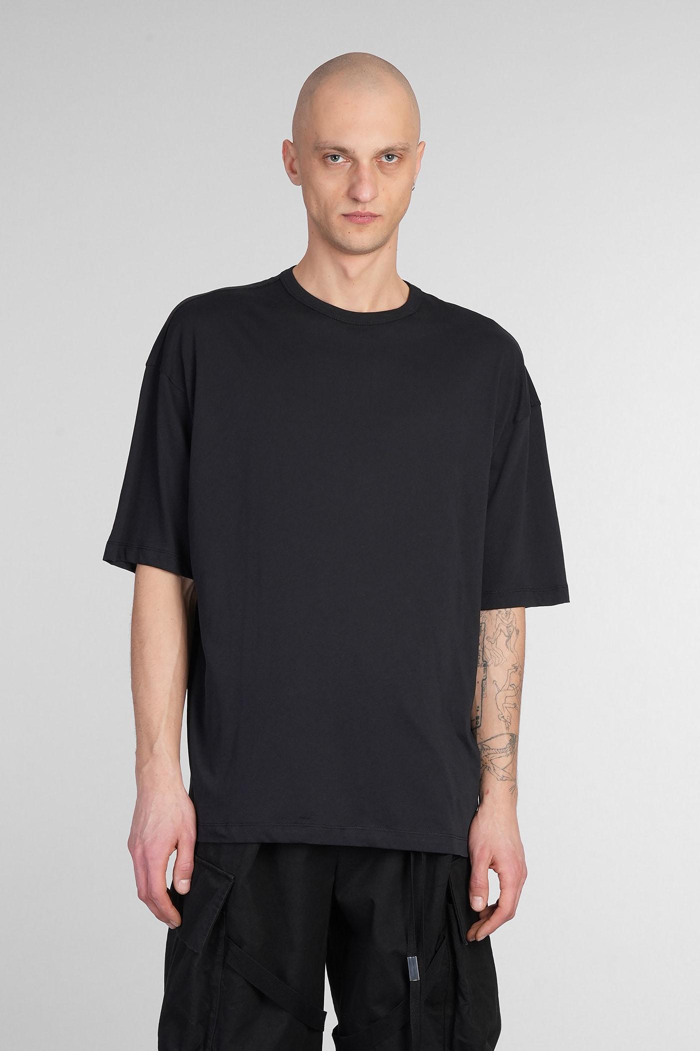 Ann Demeulemeester T-shirt in Black Cotton