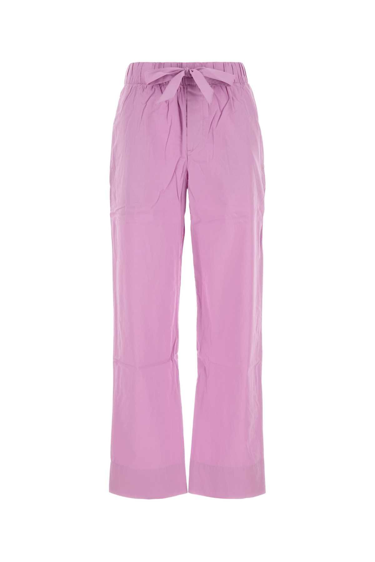 Tekla Dark Pink Cotton Pyjamas Pant