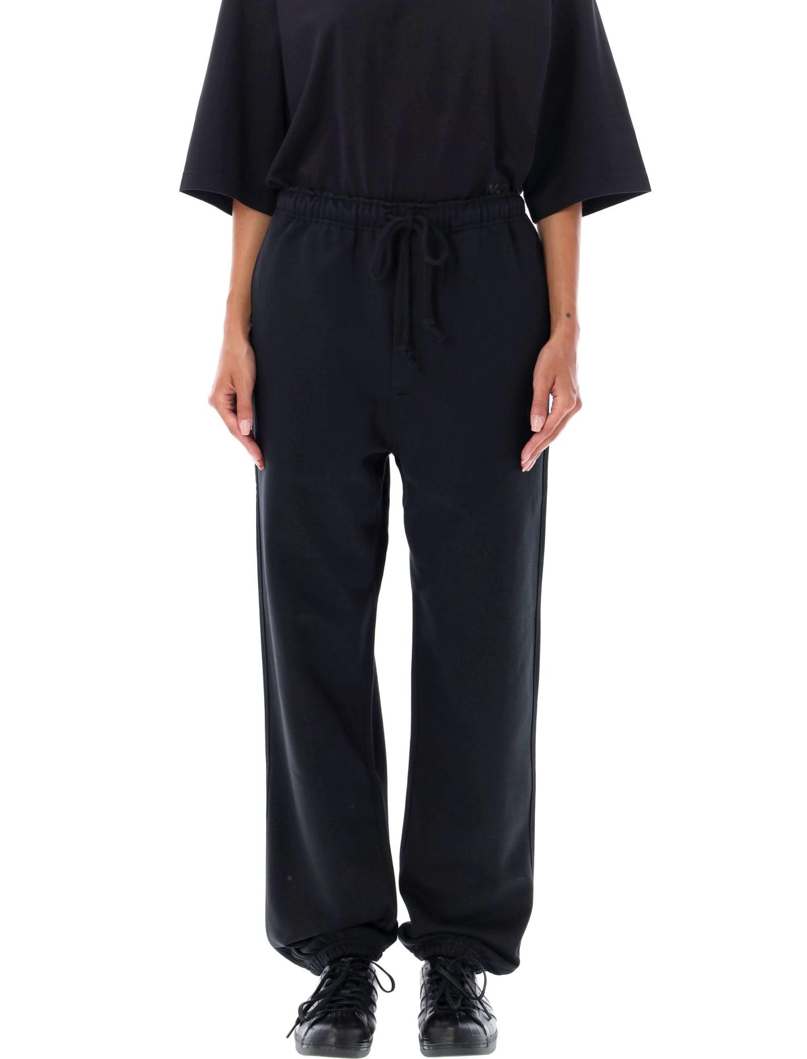 Y-3 Trousers In Recycled Cotton And Nylon