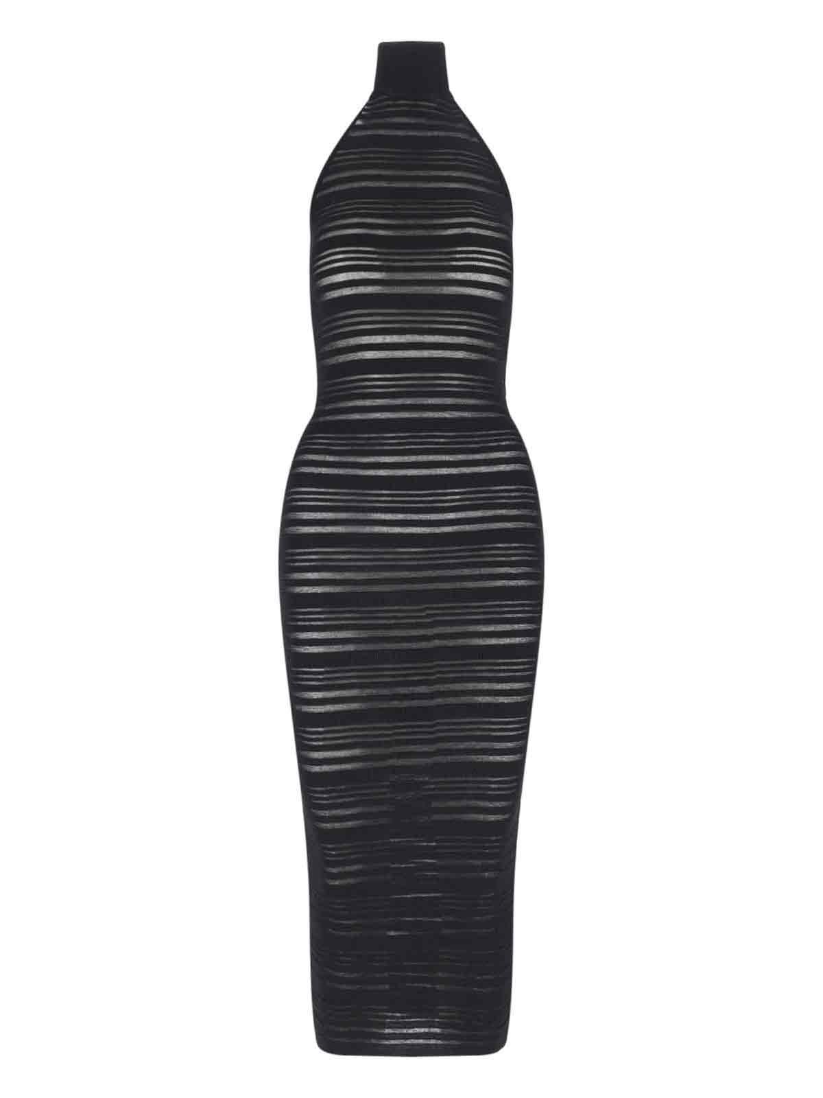 ANDREADAMO Knitted Midi Dress