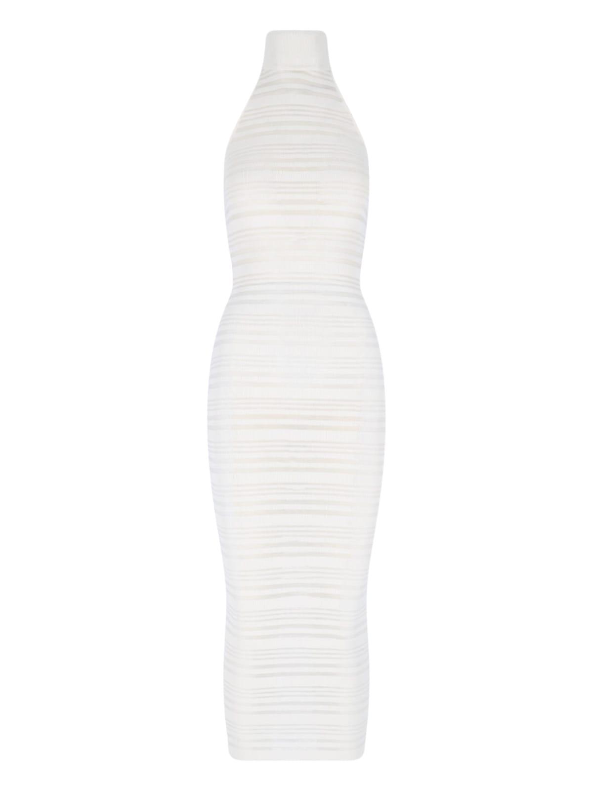 ANDREADAMO Knitted Midi Dress