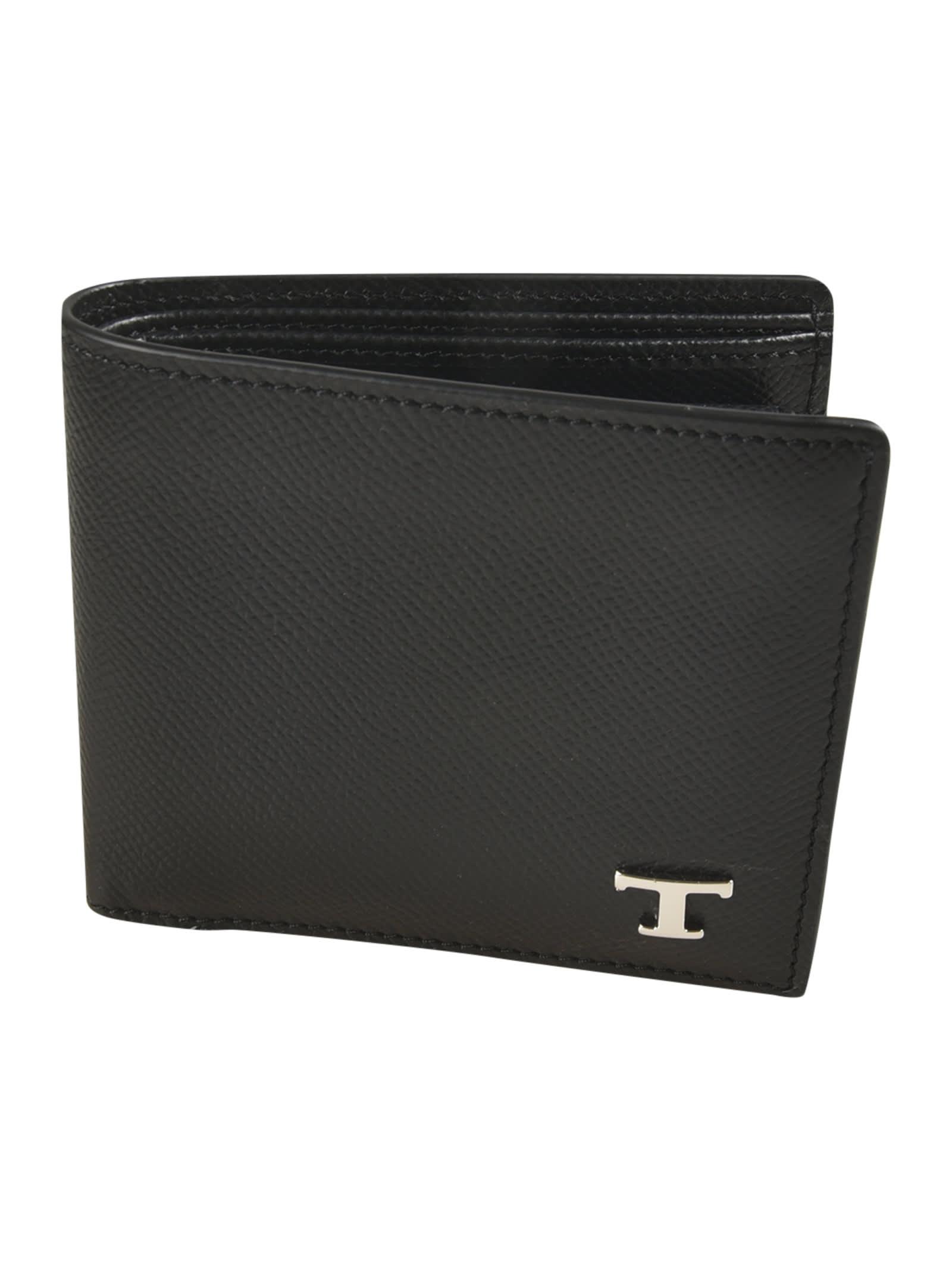 Tod's T Plaque Billfold Wallet