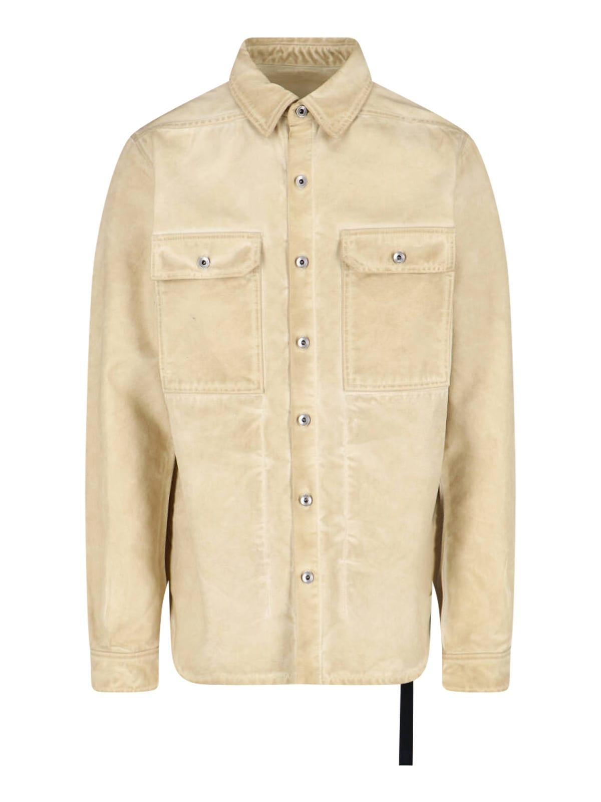 DRKSHDW Denim Shirt With Lace
