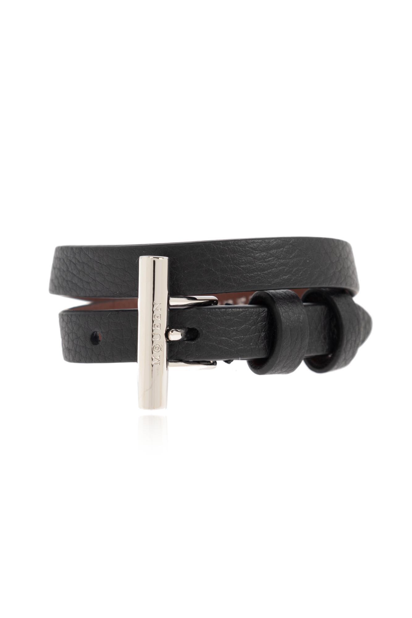 Alexander Mcqueen Leather Bracelet