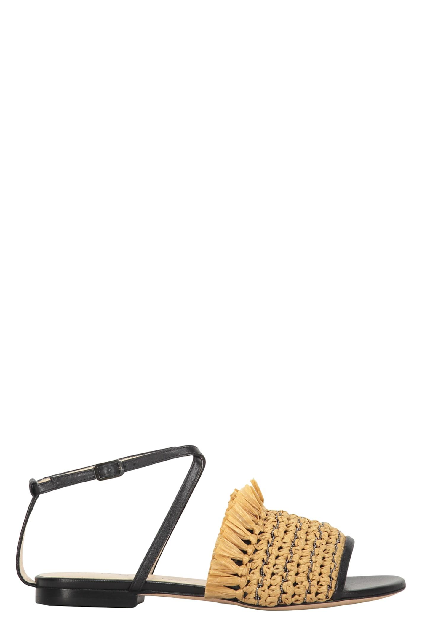 Fabiana Filippi Leather Sandals