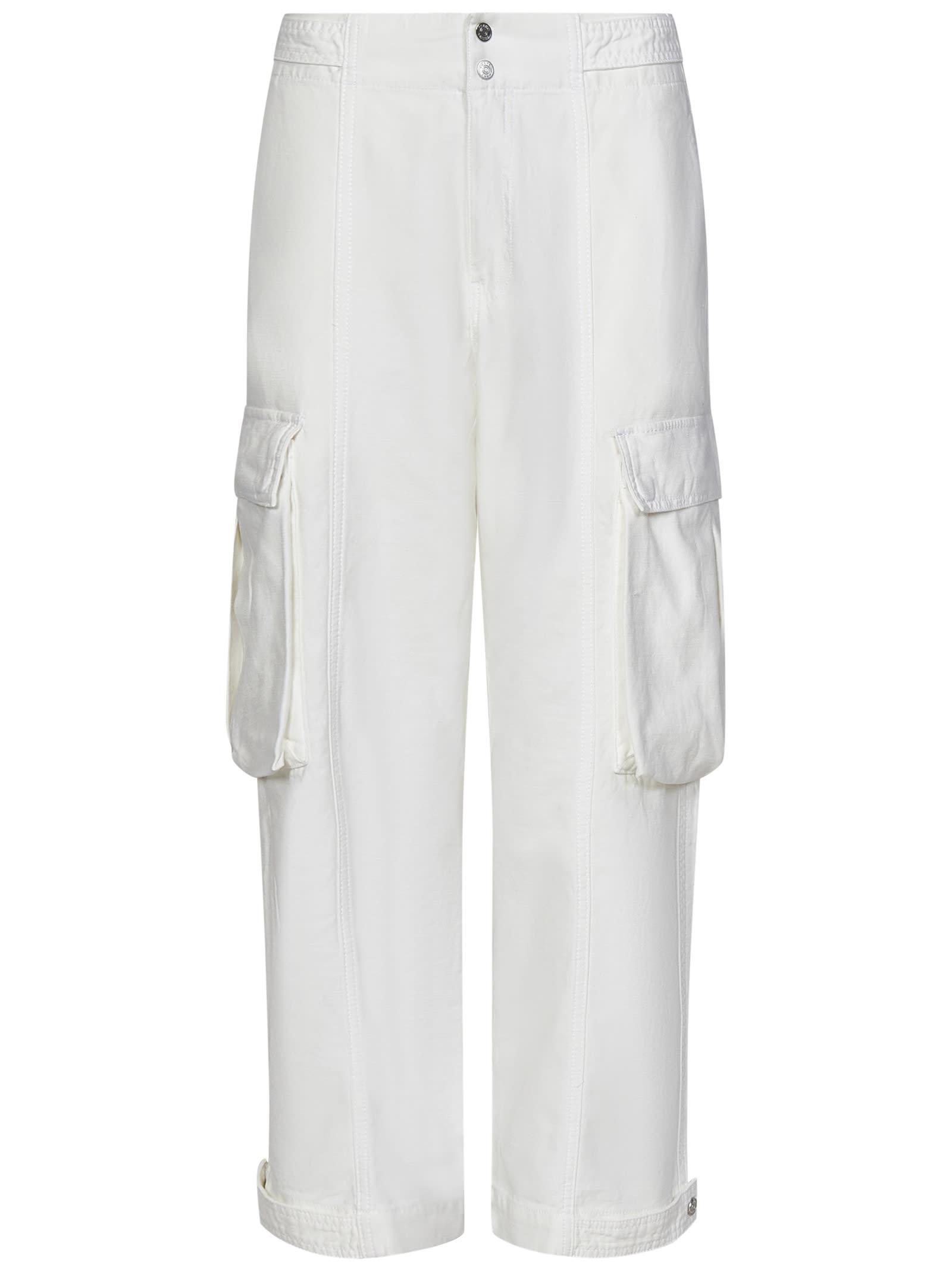 Frame Wide Leg Cargo Trousers