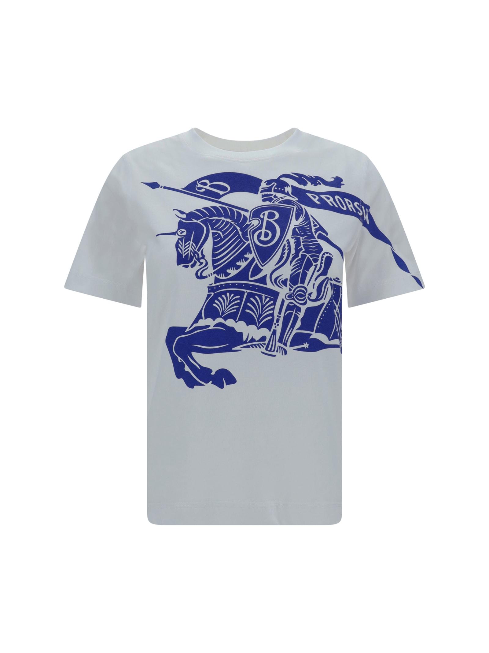 Burberry Women's Cotton T-Shirt in White