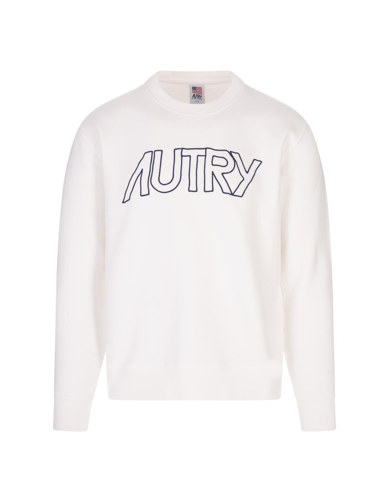 Autry Cotton Sweatshirt With Logo