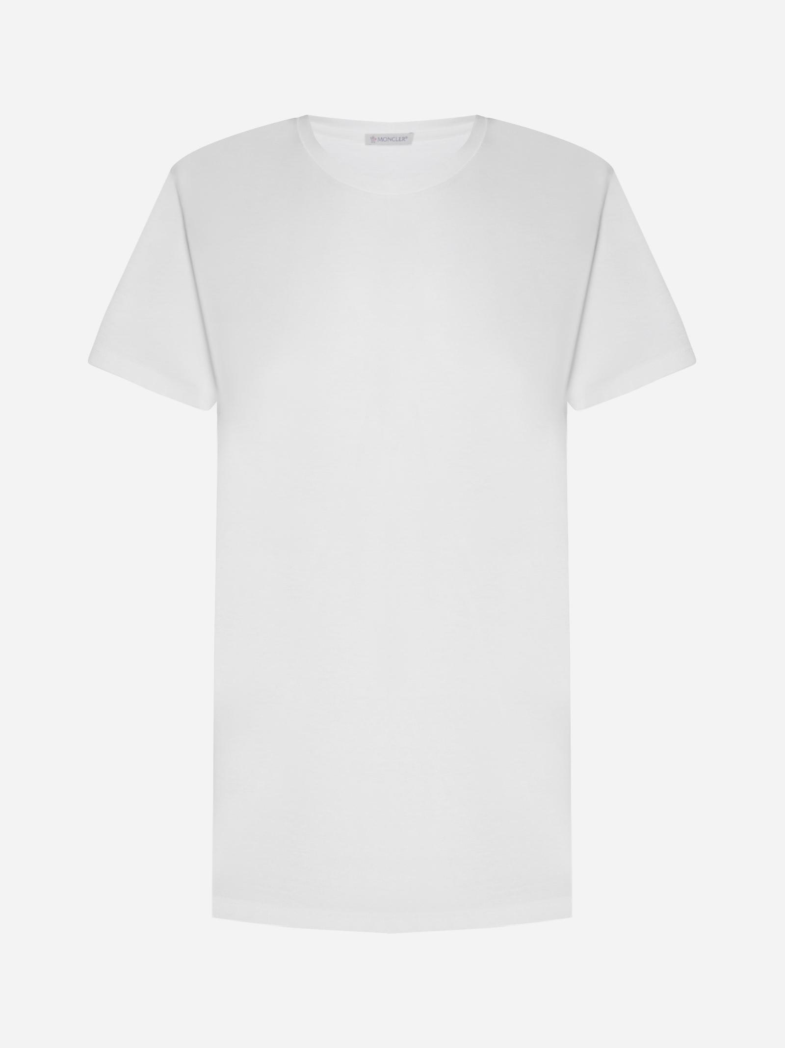 Moncler Logo-patch Cotton T-shirt